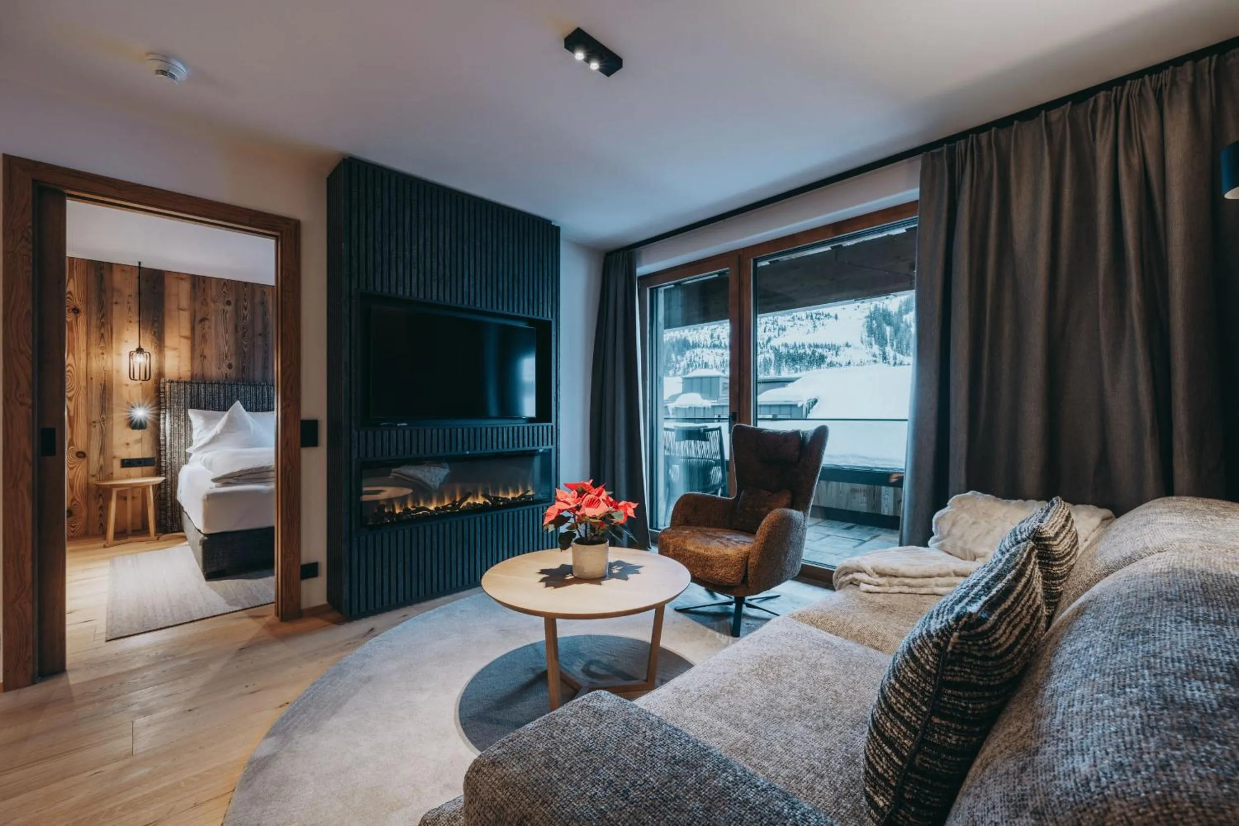 Living room in Balma Restaurant Suites