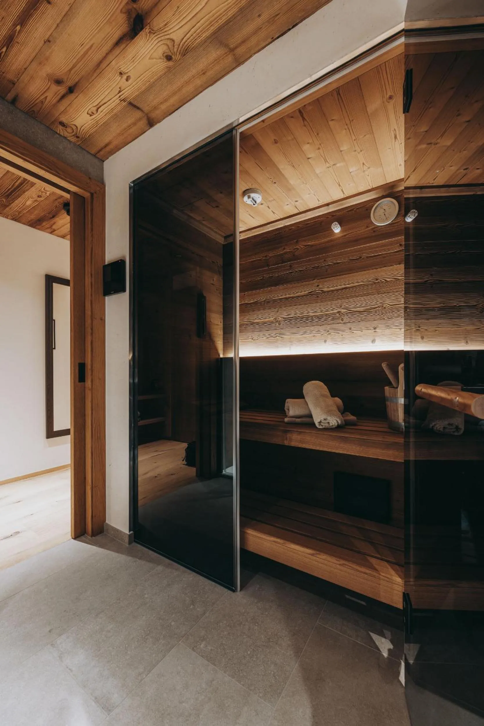Sauna in Balma Restaurant Suites