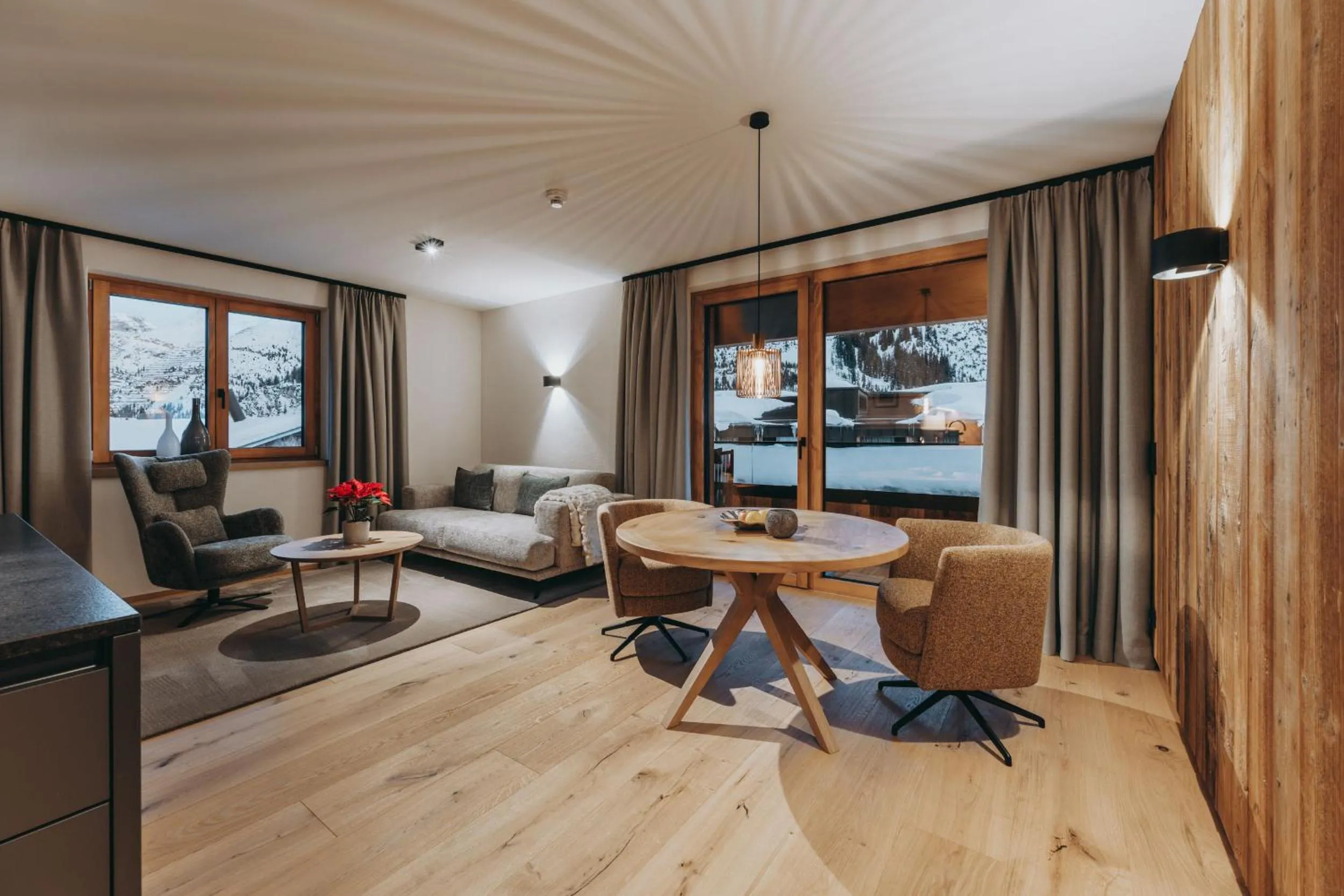 Living room in Balma Restaurant Suites