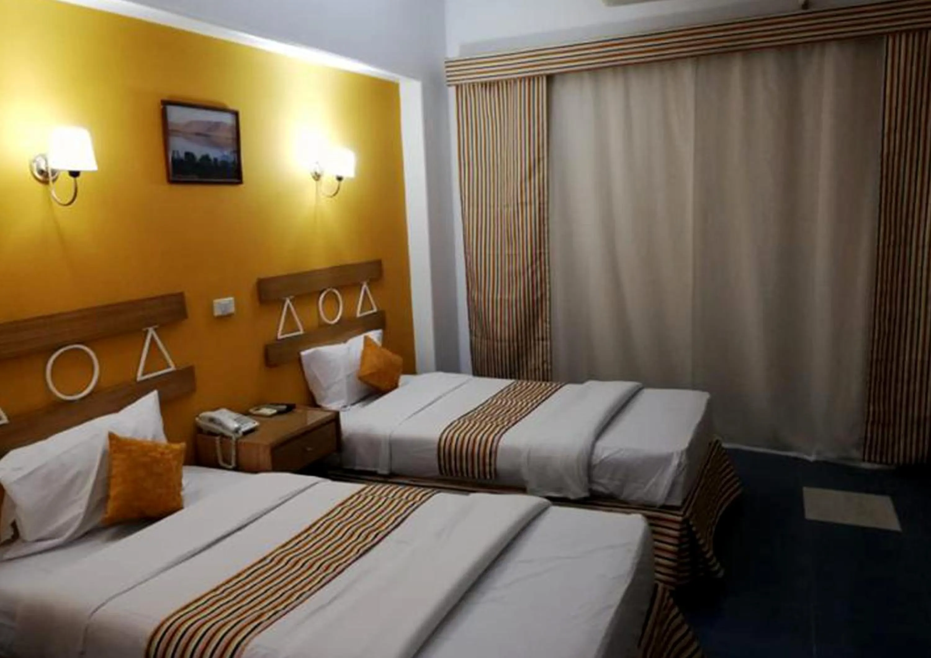 Bed in Marhaba Palace Hotel