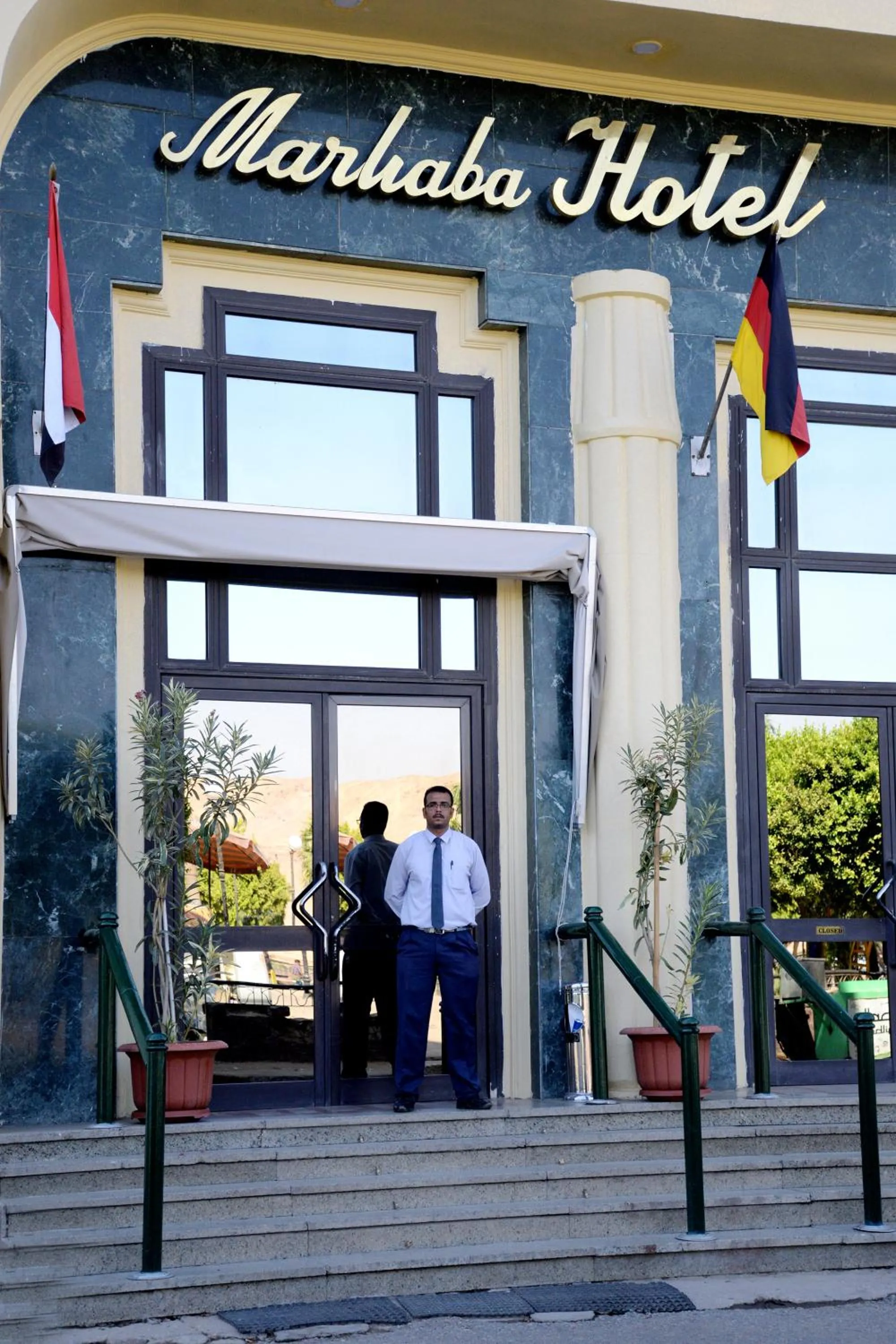 Facade/entrance in Marhaba Palace Hotel