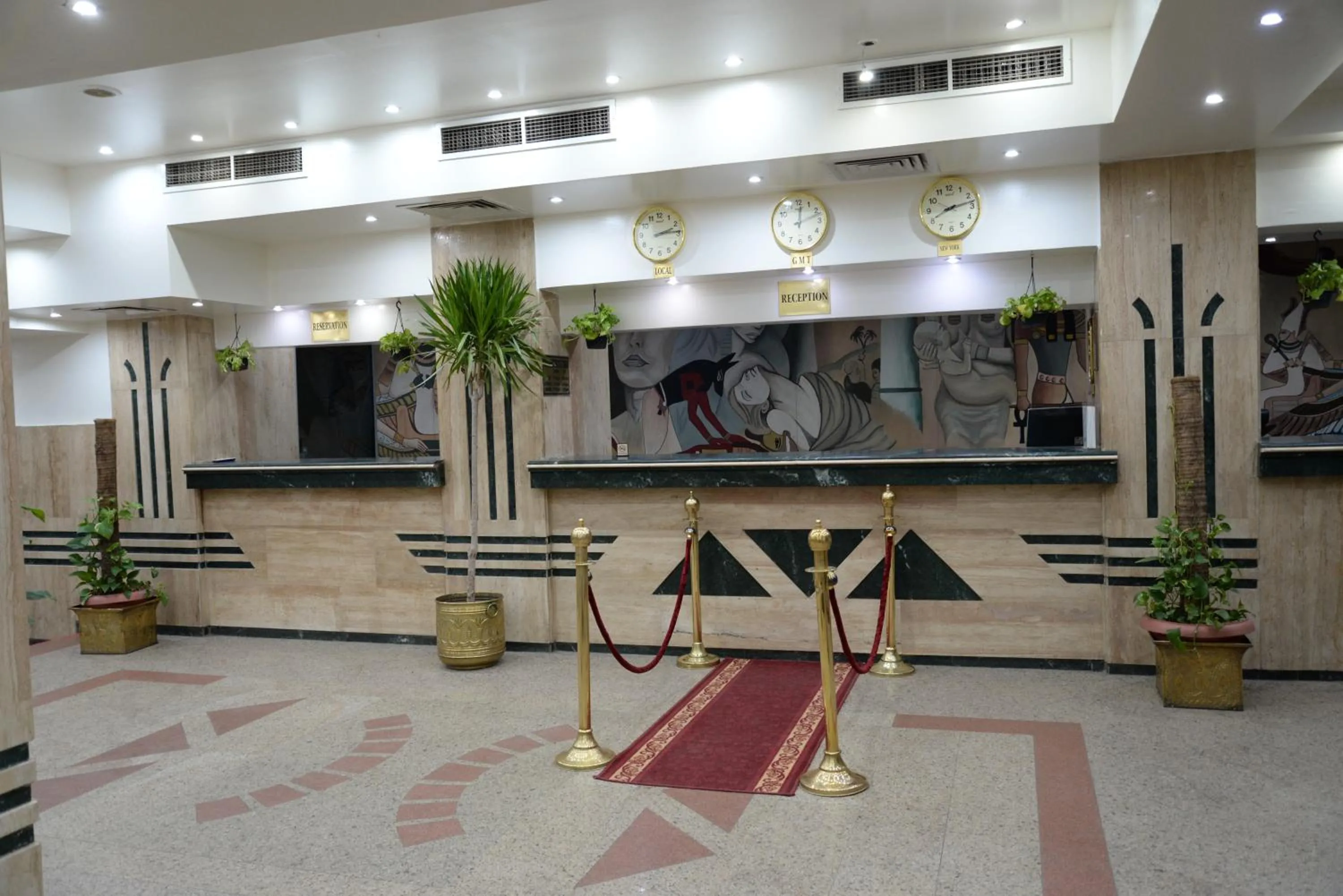 Facade/entrance in Marhaba Palace Hotel