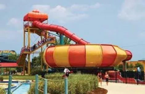Aqua park in Ocean Annie's Resorts