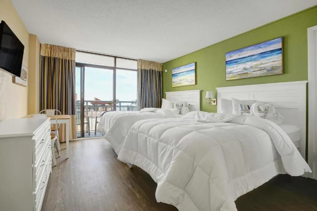 Bed in Ocean Annie's Resorts