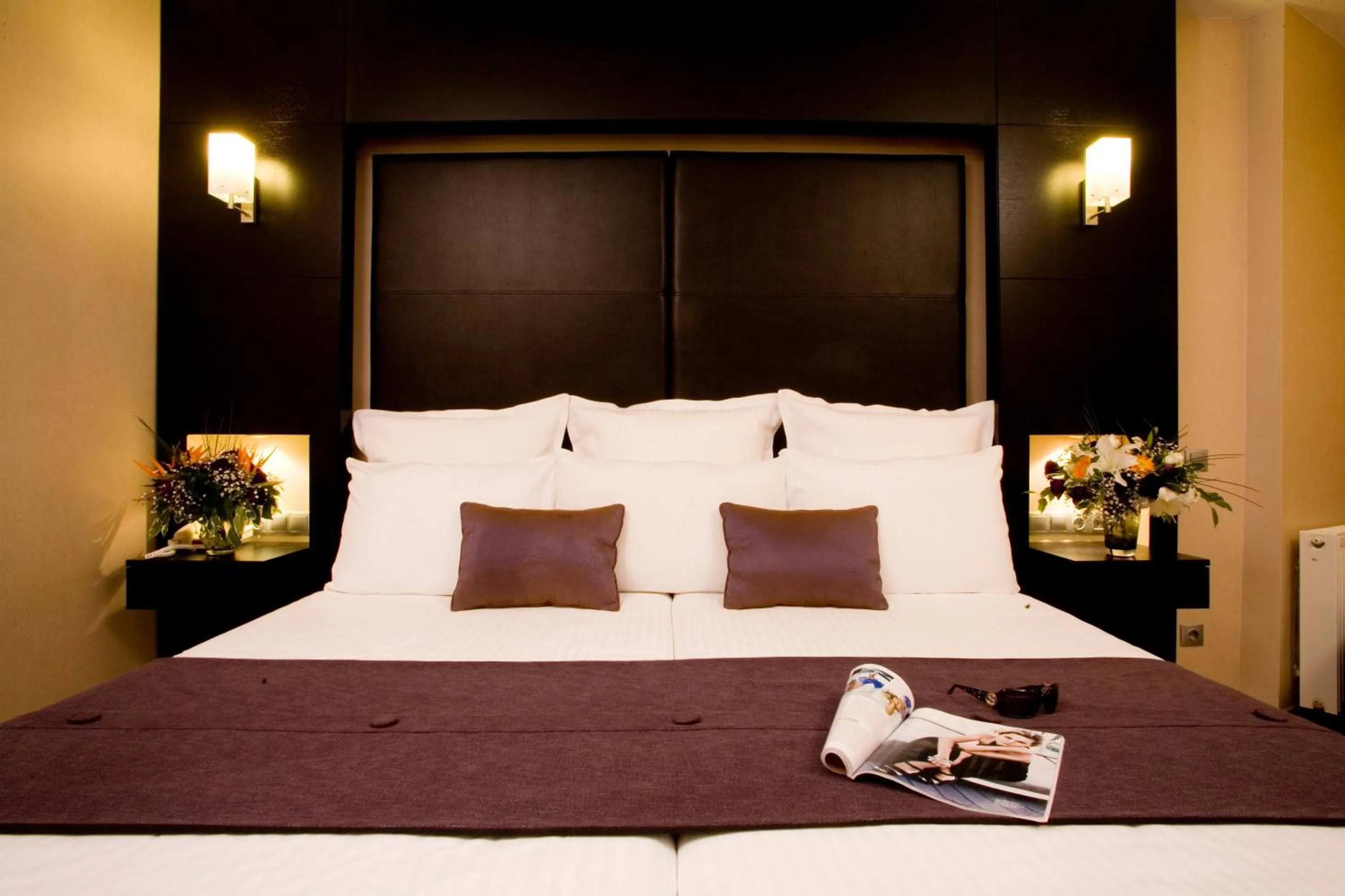 Bed in Kalyon Hotel Istanbul