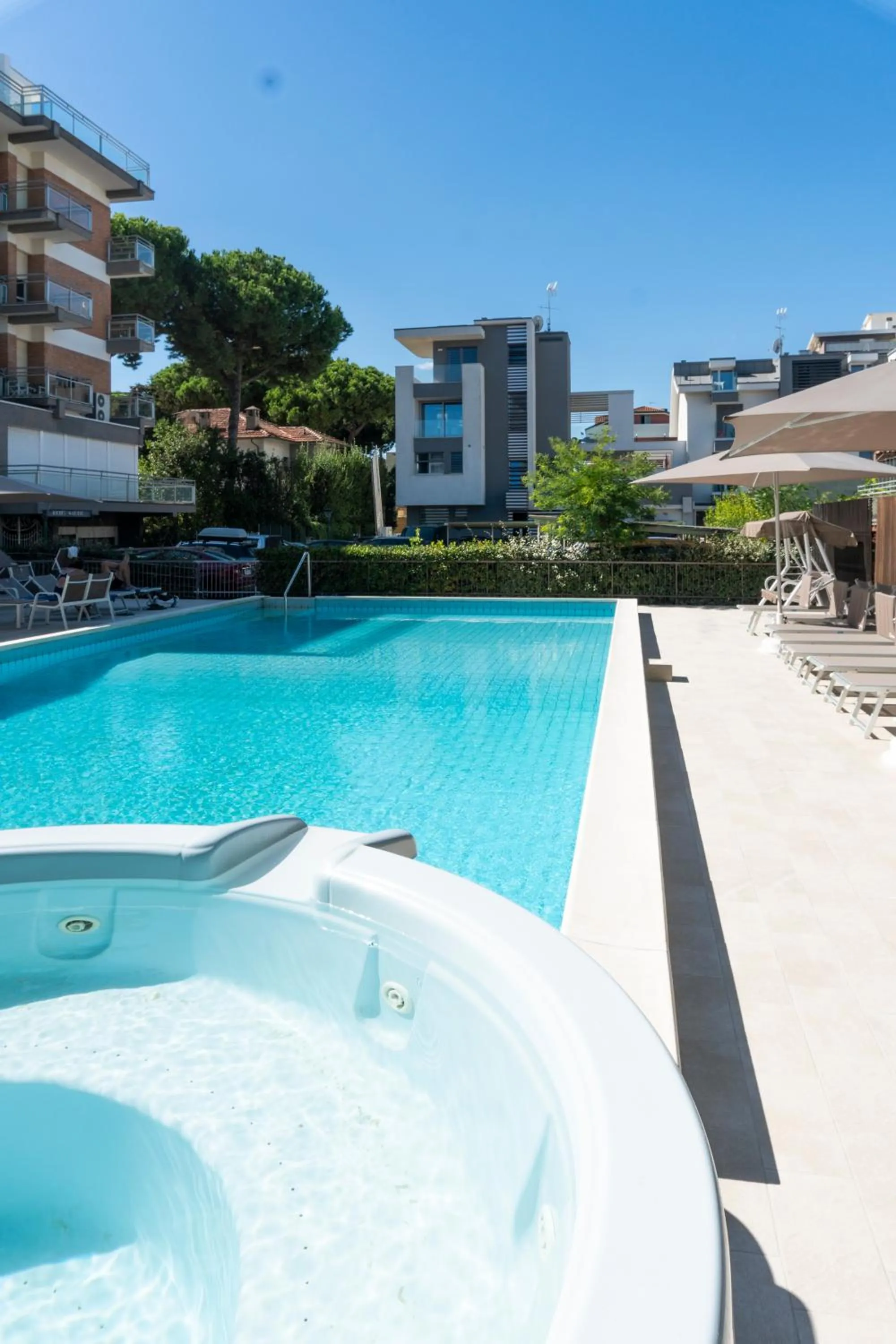 Hot Tub in Hotel Martinez