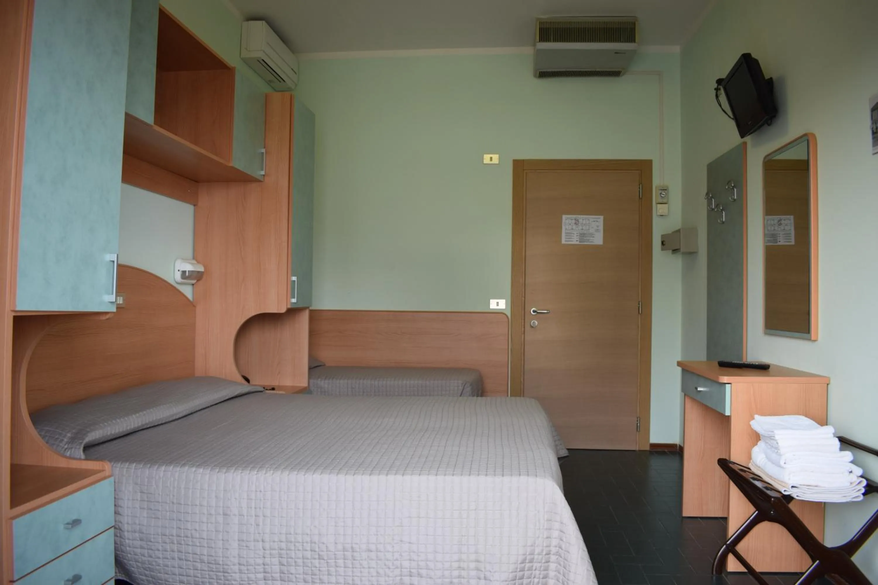 Bed in Hotel Martinez