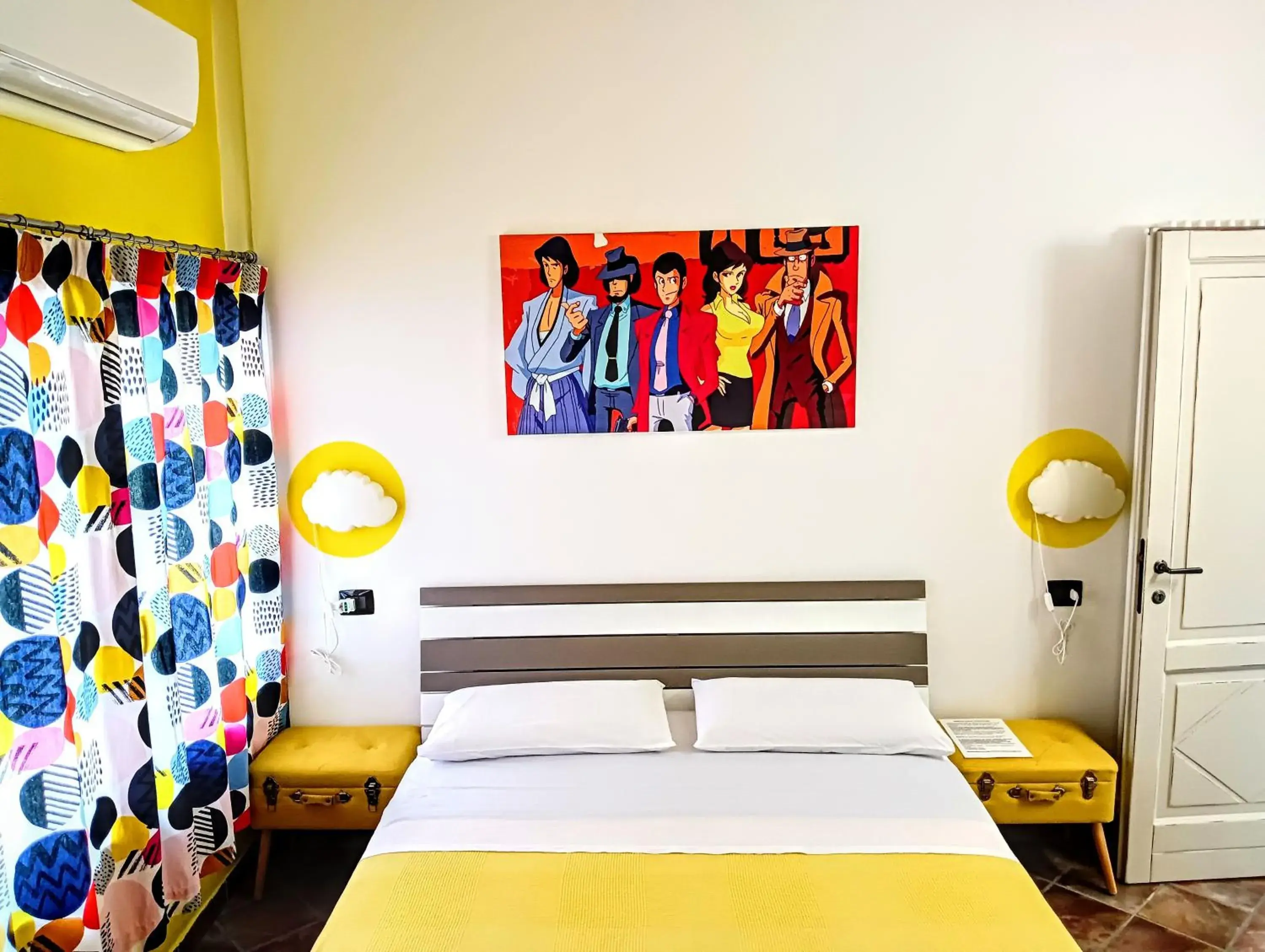 Deluxe Double Room with Bath - single occupancy in La Fuga Affittacamere Deluxe Double Room with Bath - single occupancy in La Fuga Affittacamere