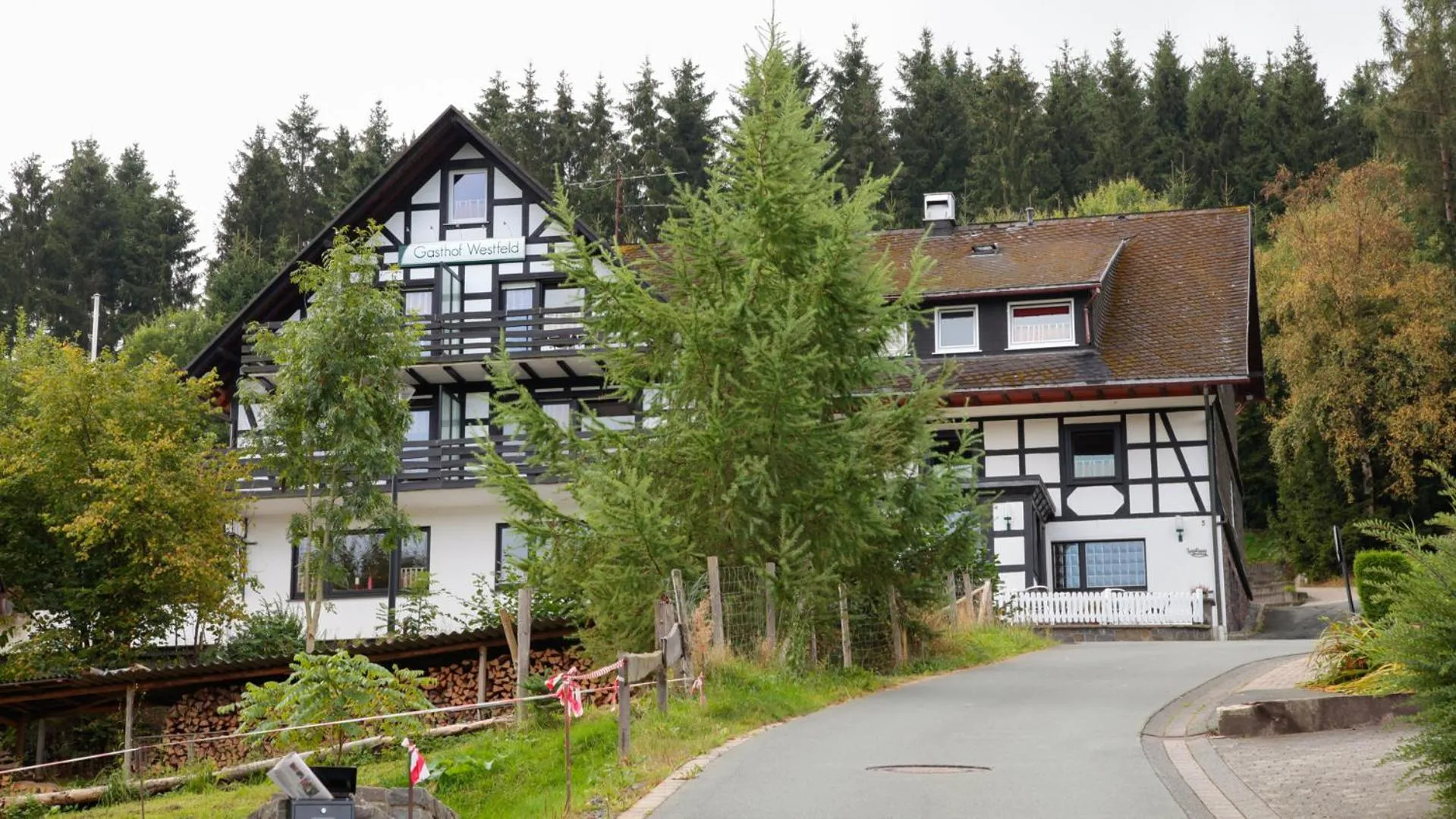 Facade/entrance in Gasthof Westfeld