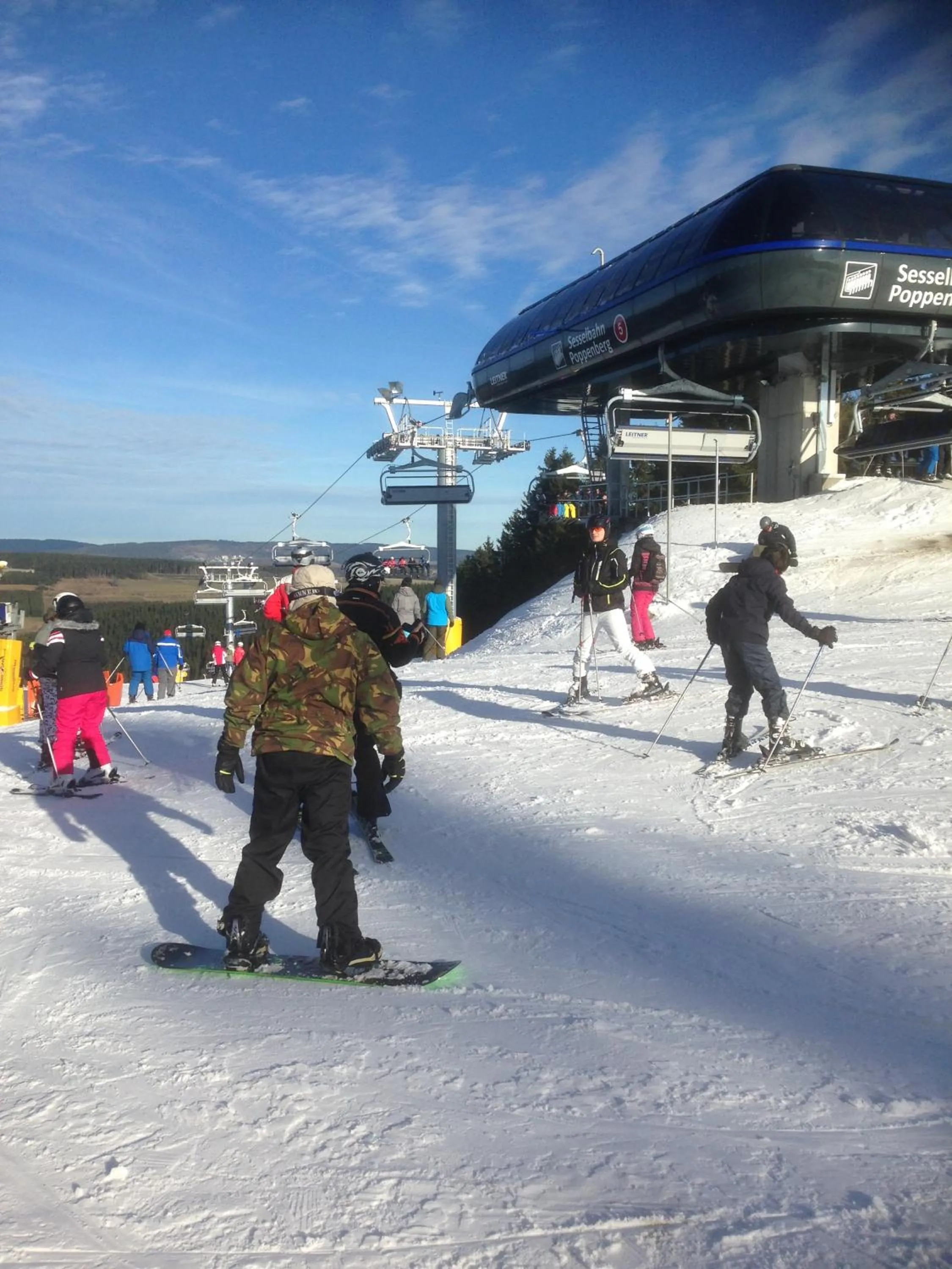 Skiing in Gasthof Westfeld