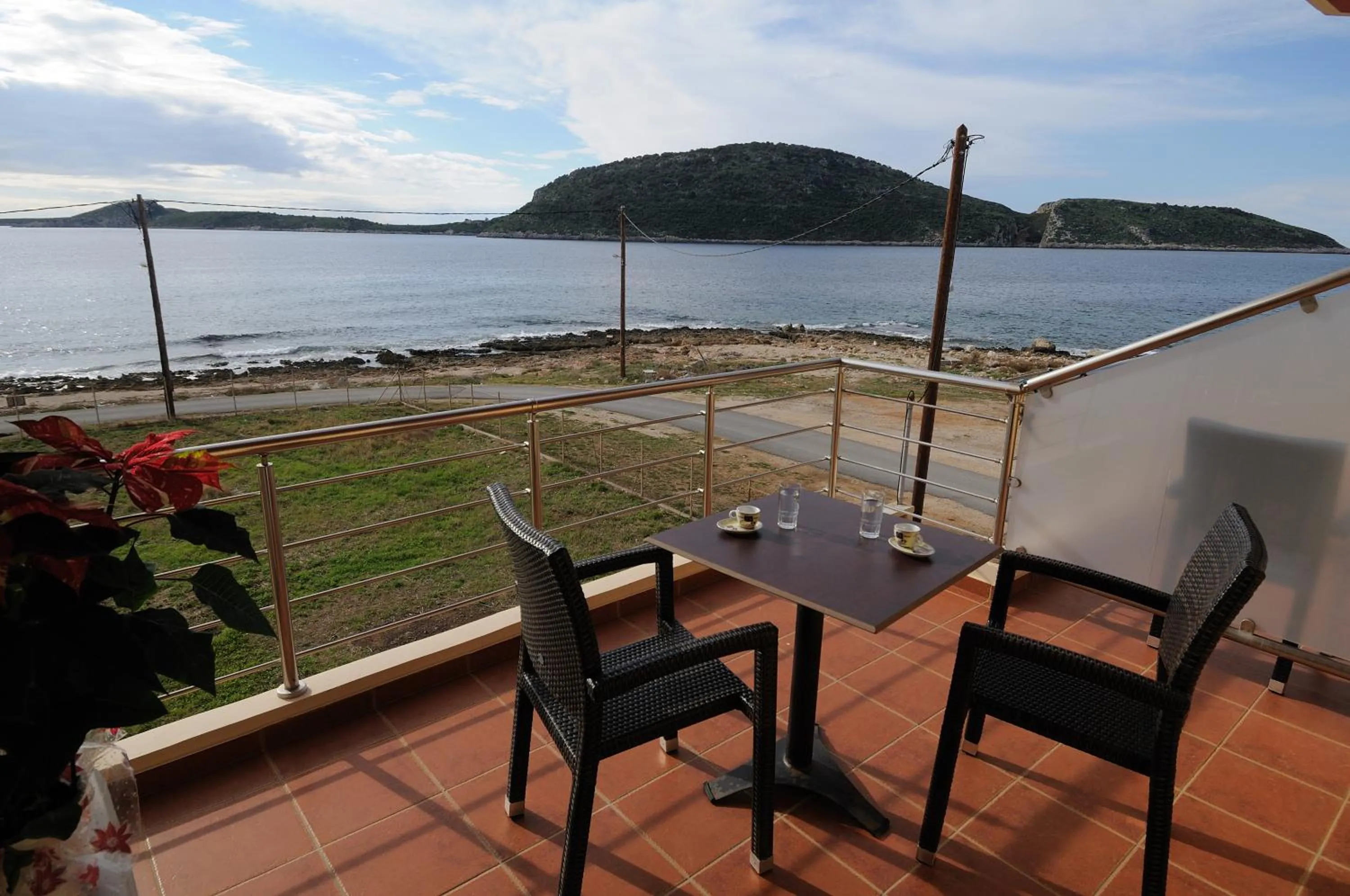 Balcony/Terrace in Faros Luxury Suites