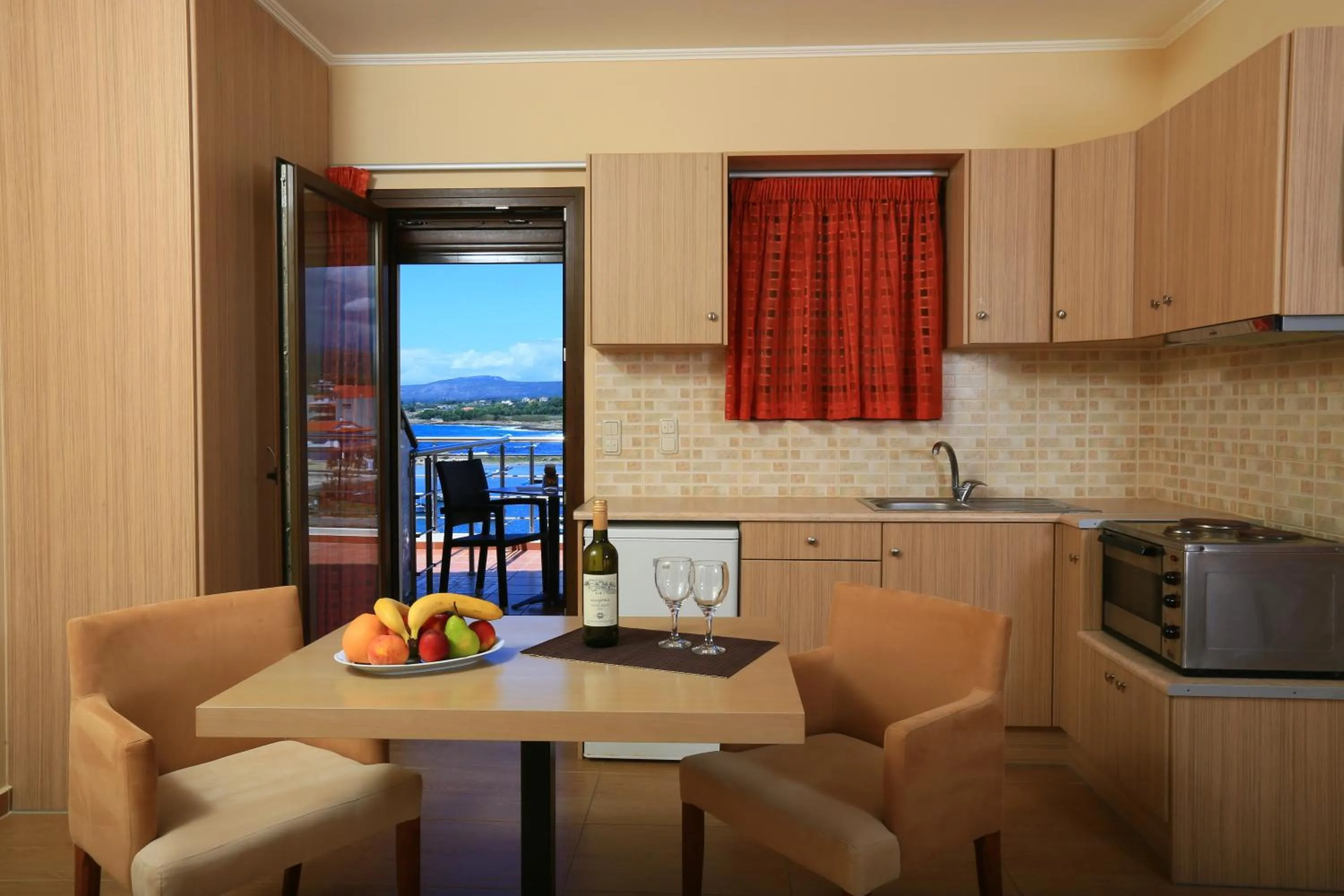 Sea view in Faros Luxury Suites