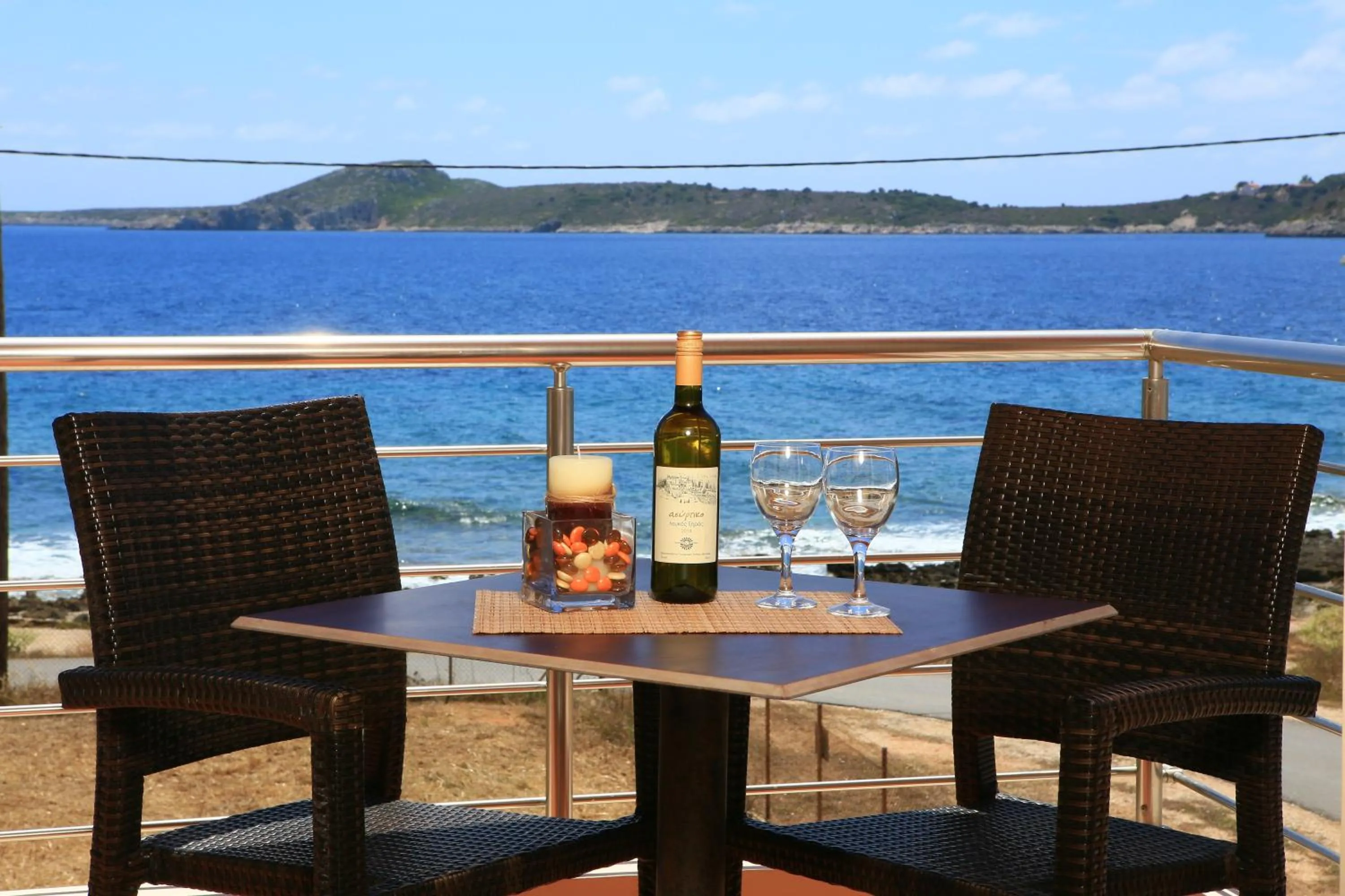 Balcony/Terrace in Faros Luxury Suites
