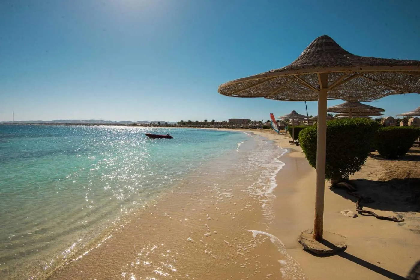 Beach in Shams Alam Beach Resort