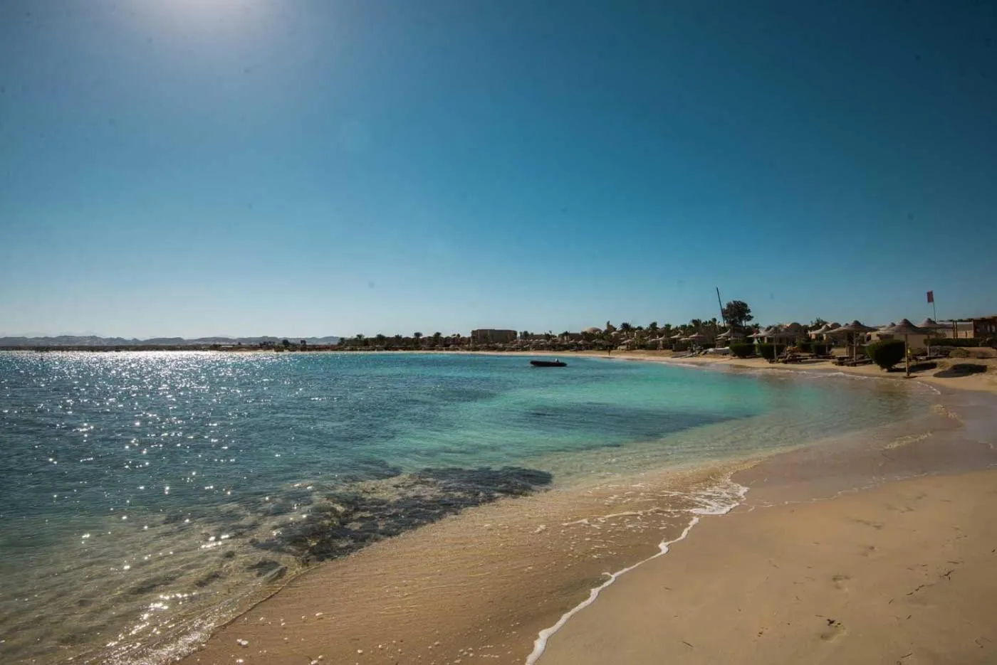 Beach in Shams Alam Beach Resort