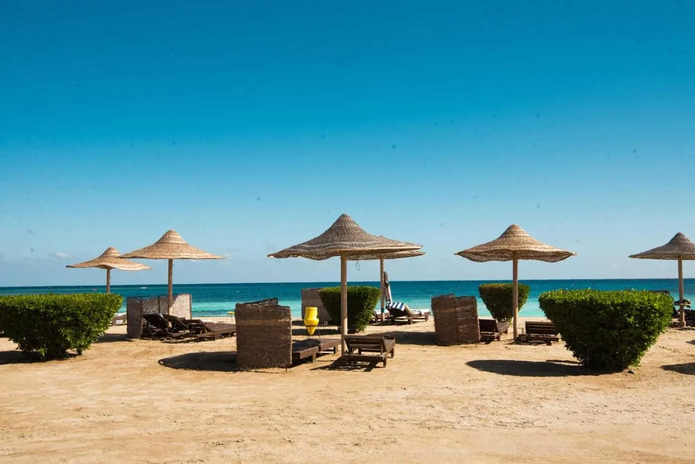 Beach in Shams Alam Beach Resort