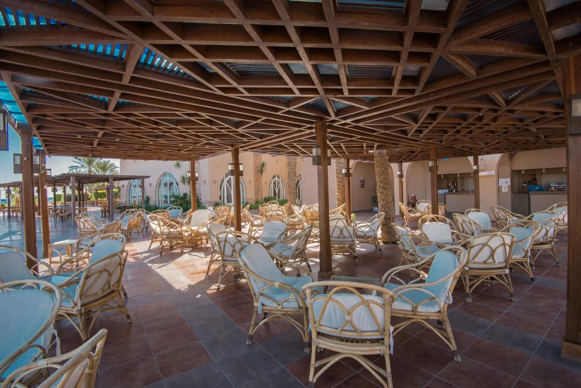 Seating area in Shams Alam Beach Resort