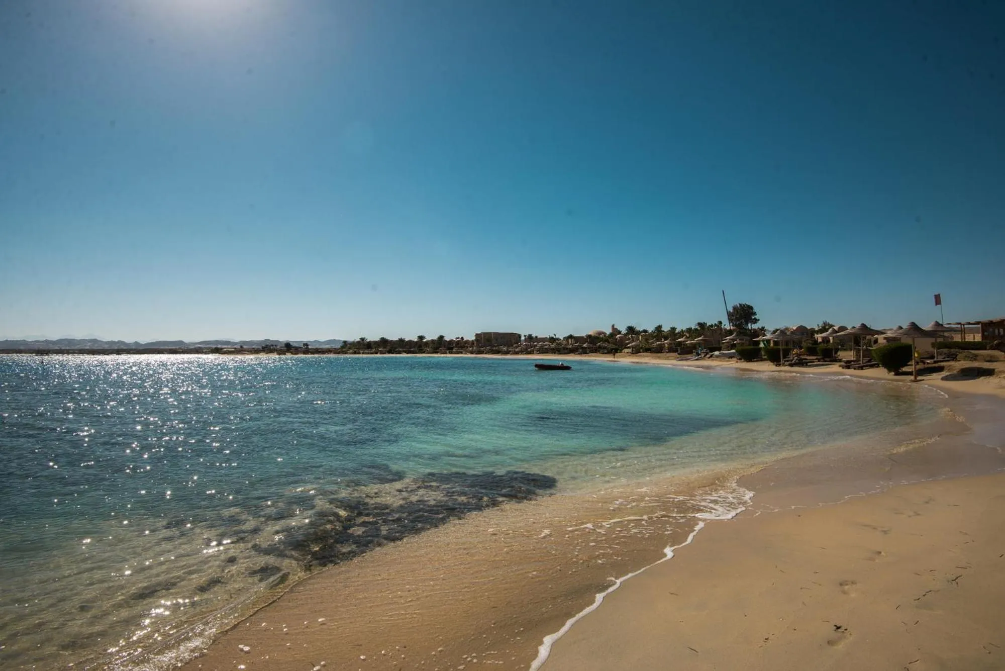 Beach in Shams Alam Beach Resort