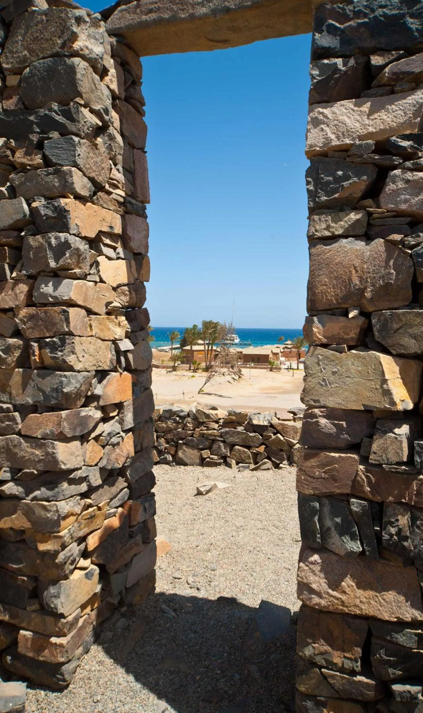 Natural landscape in Shams Alam Beach Resort