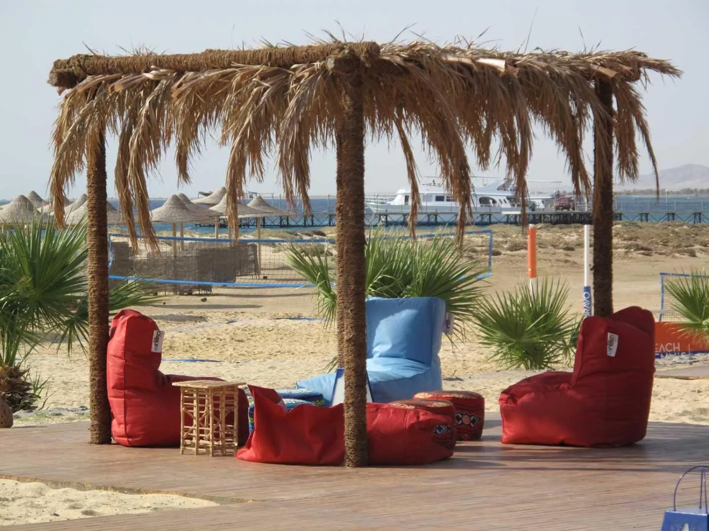 Seating area in Shams Alam Beach Resort