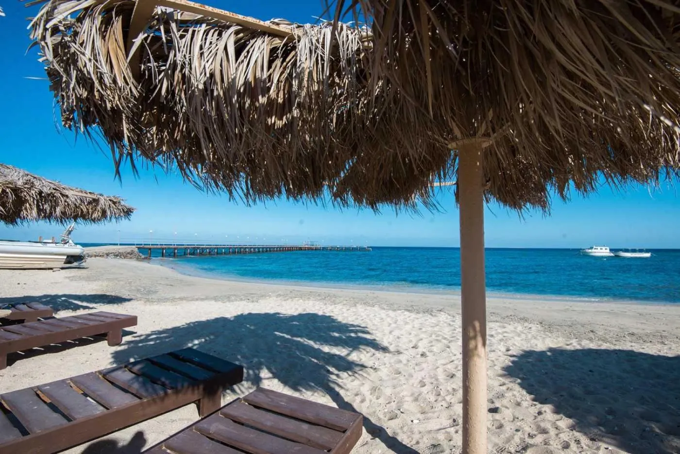 Beach in Shams Alam Beach Resort