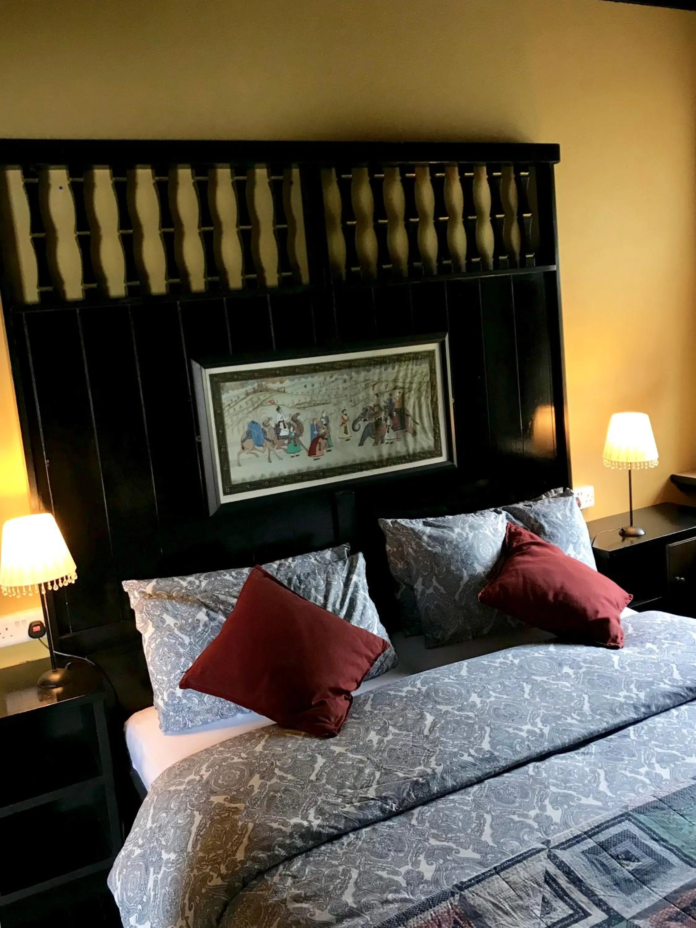 Bed in The Waters Country House
