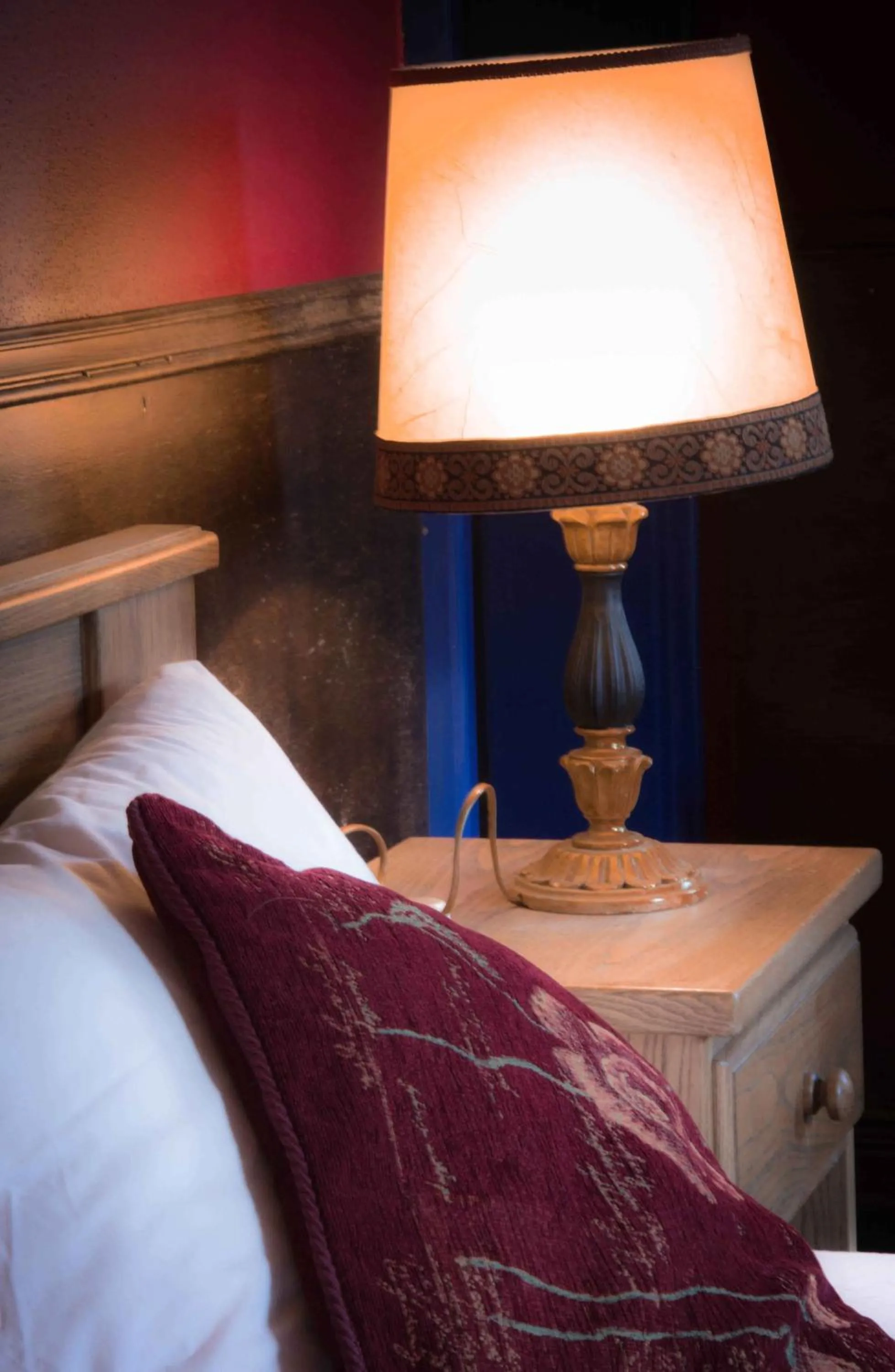 Decorative detail, Bed in The Waters Country House
