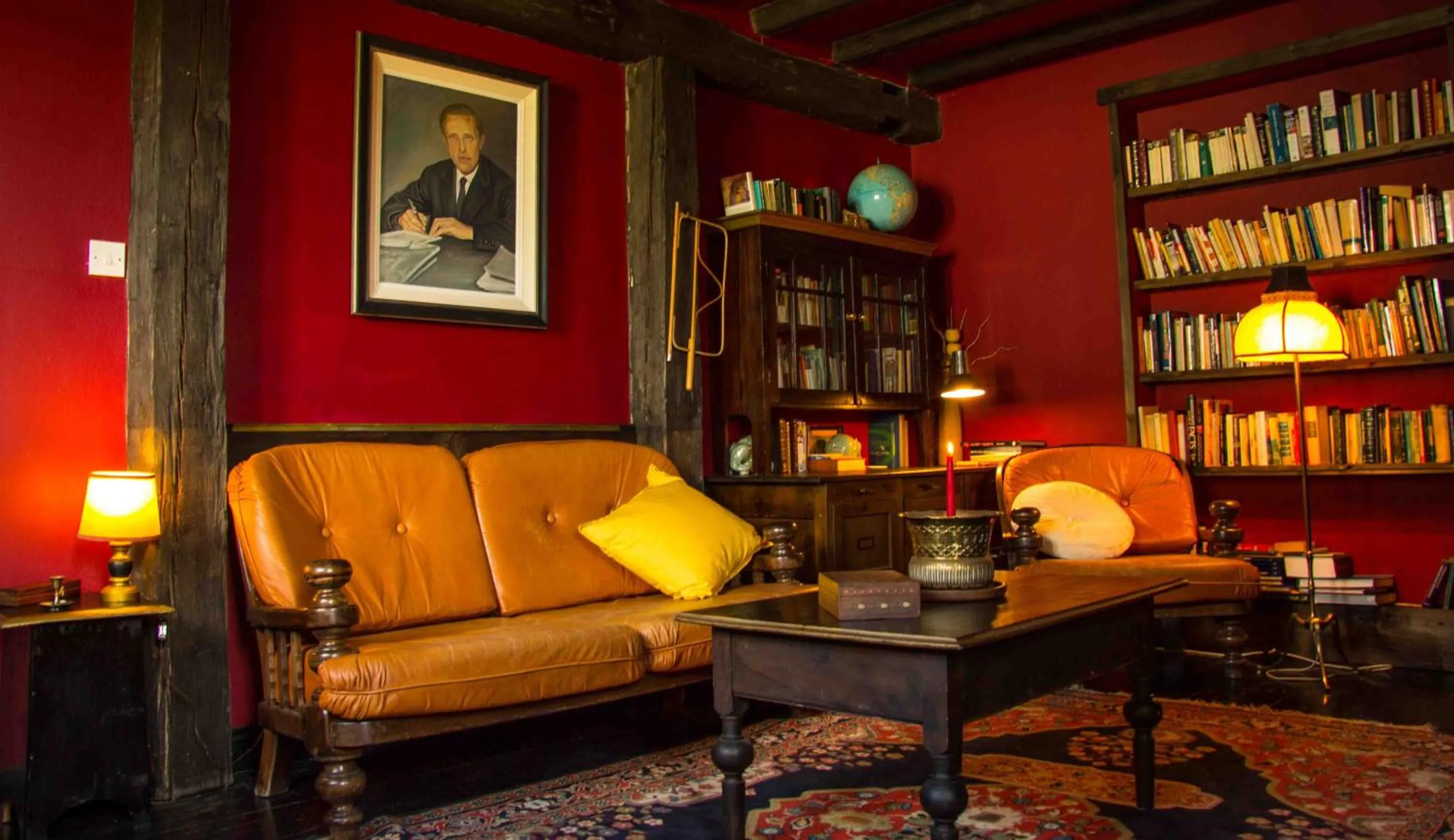 Library in The Waters Country House