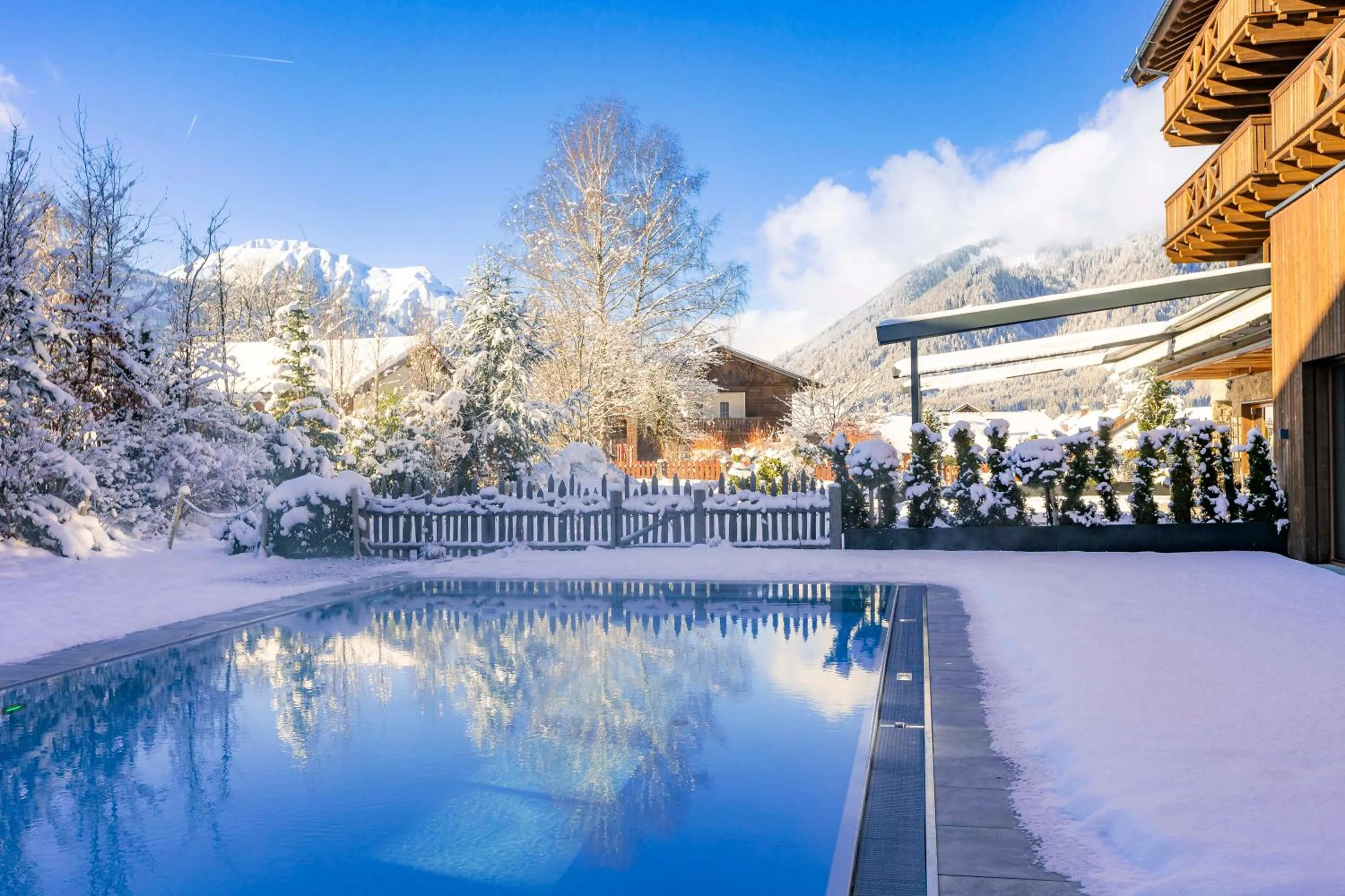 Swimming pool in Bergresort Zugspitze Ehrwald by ALPS RESORTS