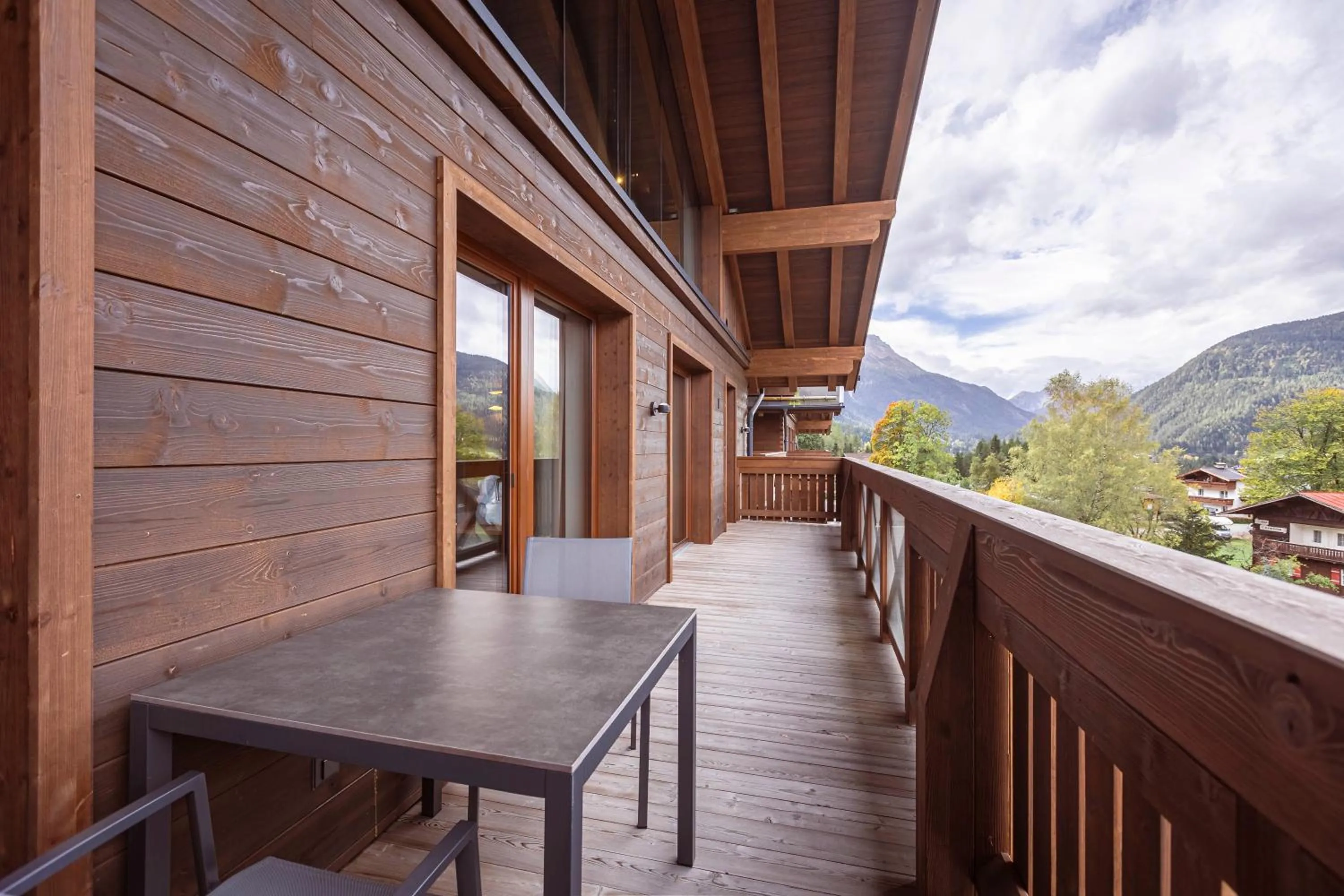 Balcony/Terrace in Bergresort Zugspitze Ehrwald by ALPS RESORTS