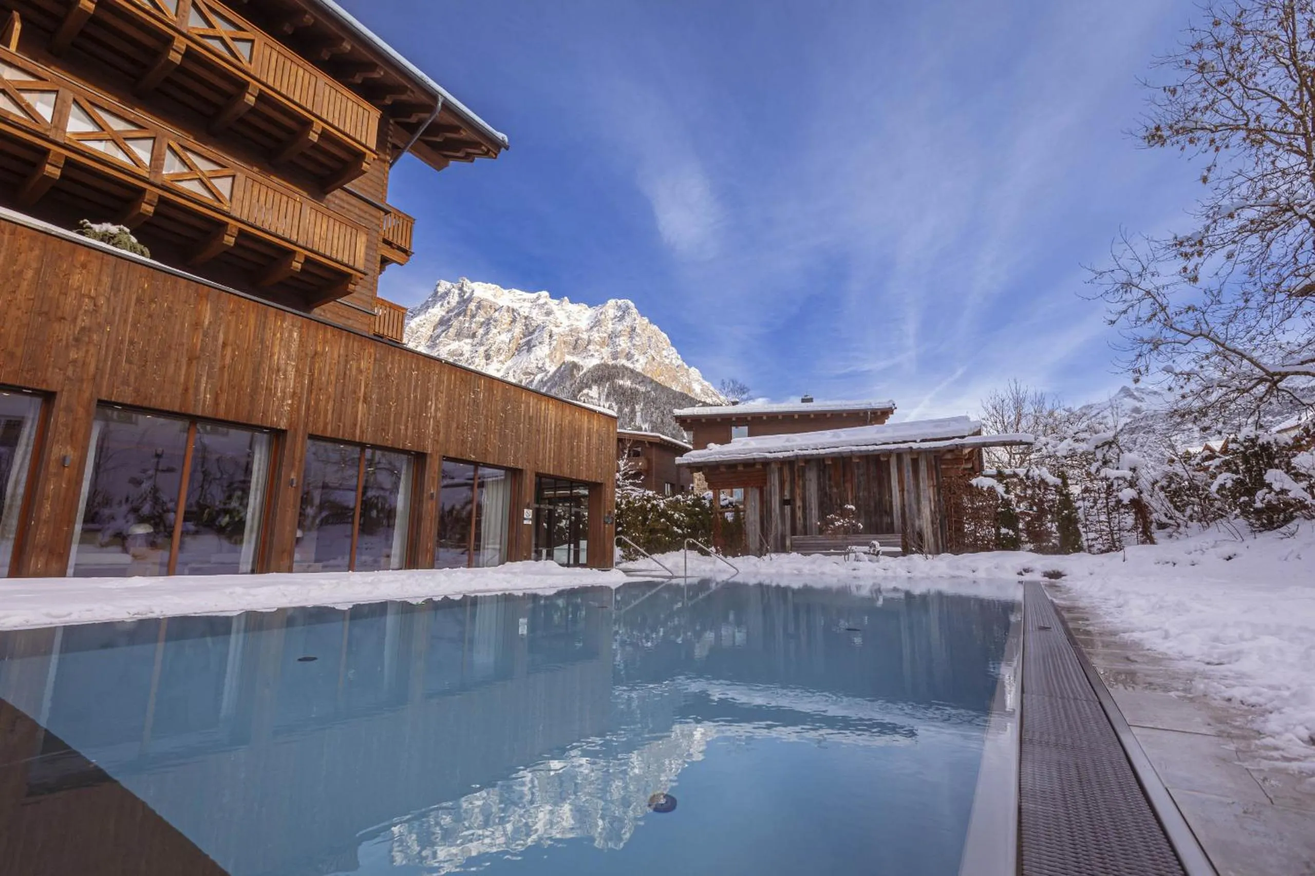 Property building in Bergresort Zugspitze Ehrwald by ALPS RESORTS