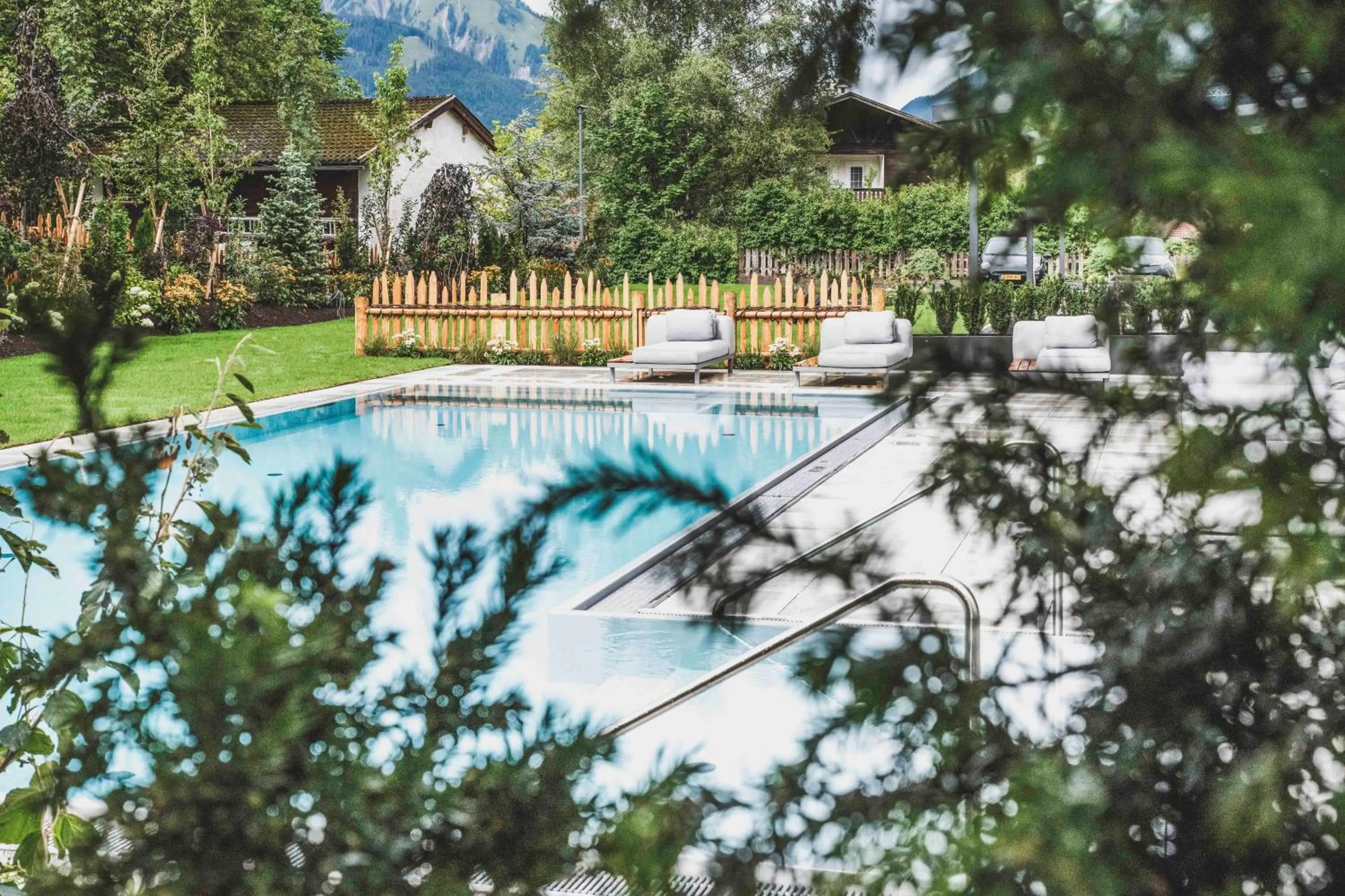 Swimming pool in Bergresort Zugspitze Ehrwald by ALPS RESORTS