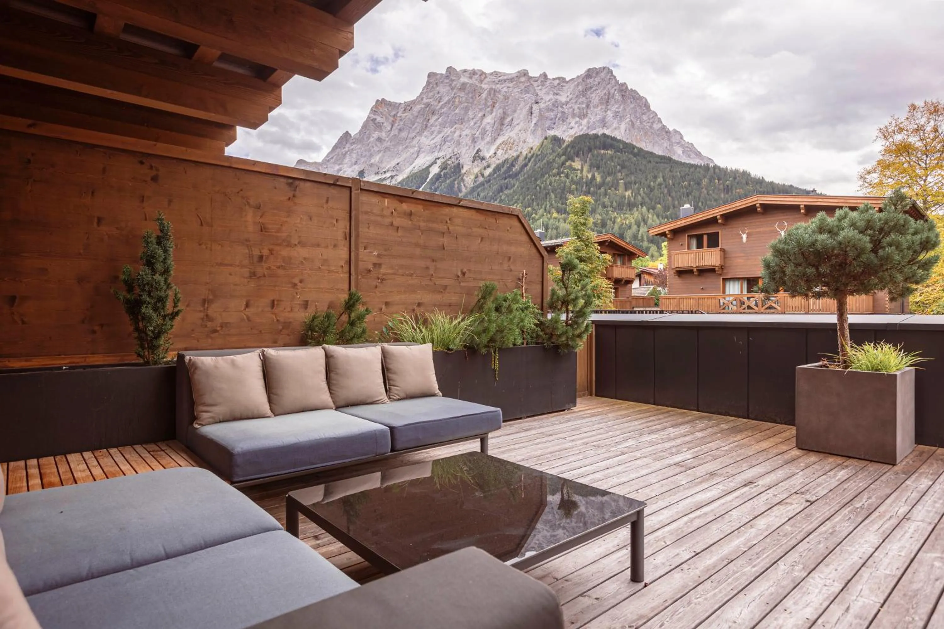 Balcony/Terrace in Bergresort Zugspitze Ehrwald by ALPS RESORTS