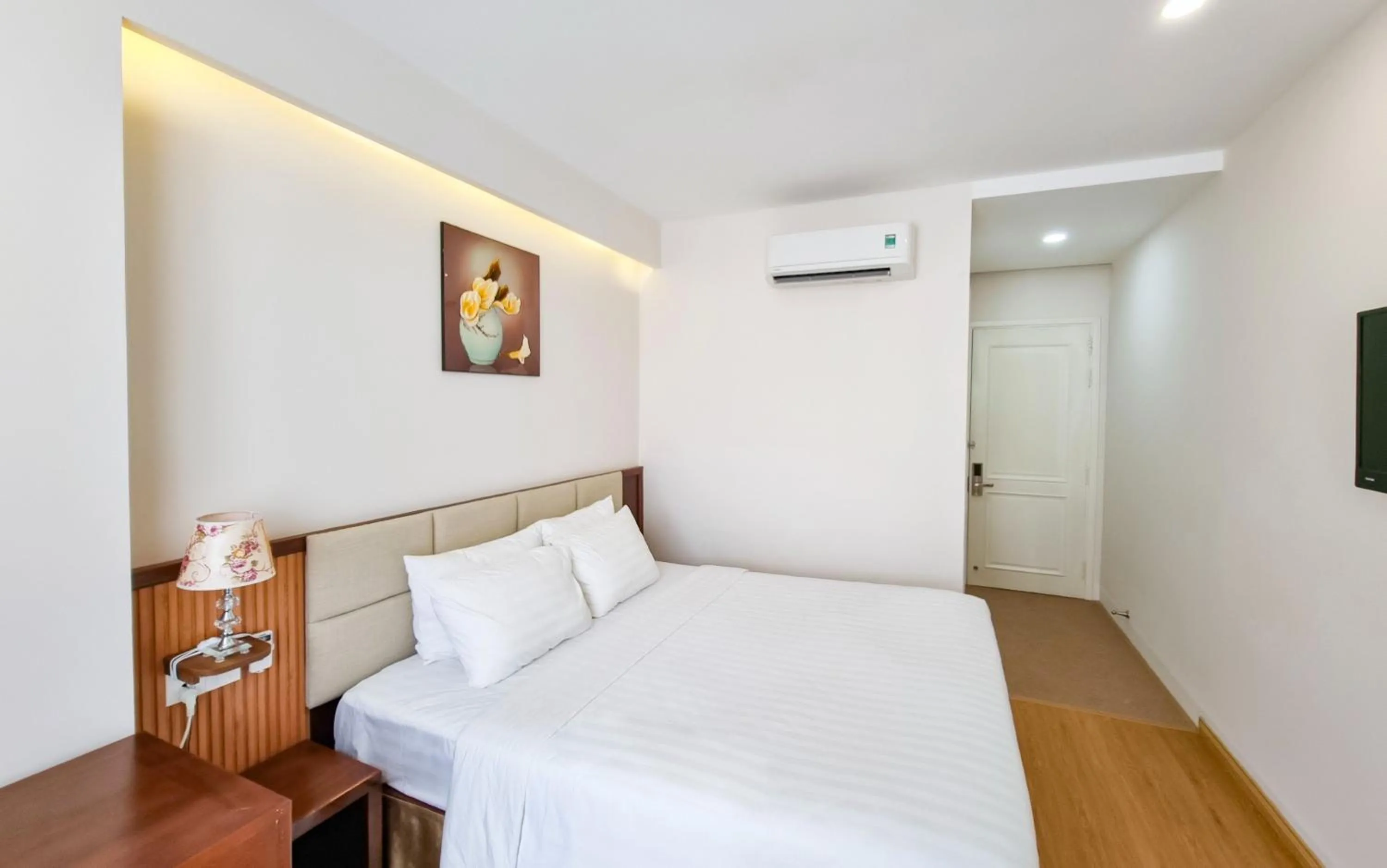 Bed in Xavia Hotel Quy Nhơn