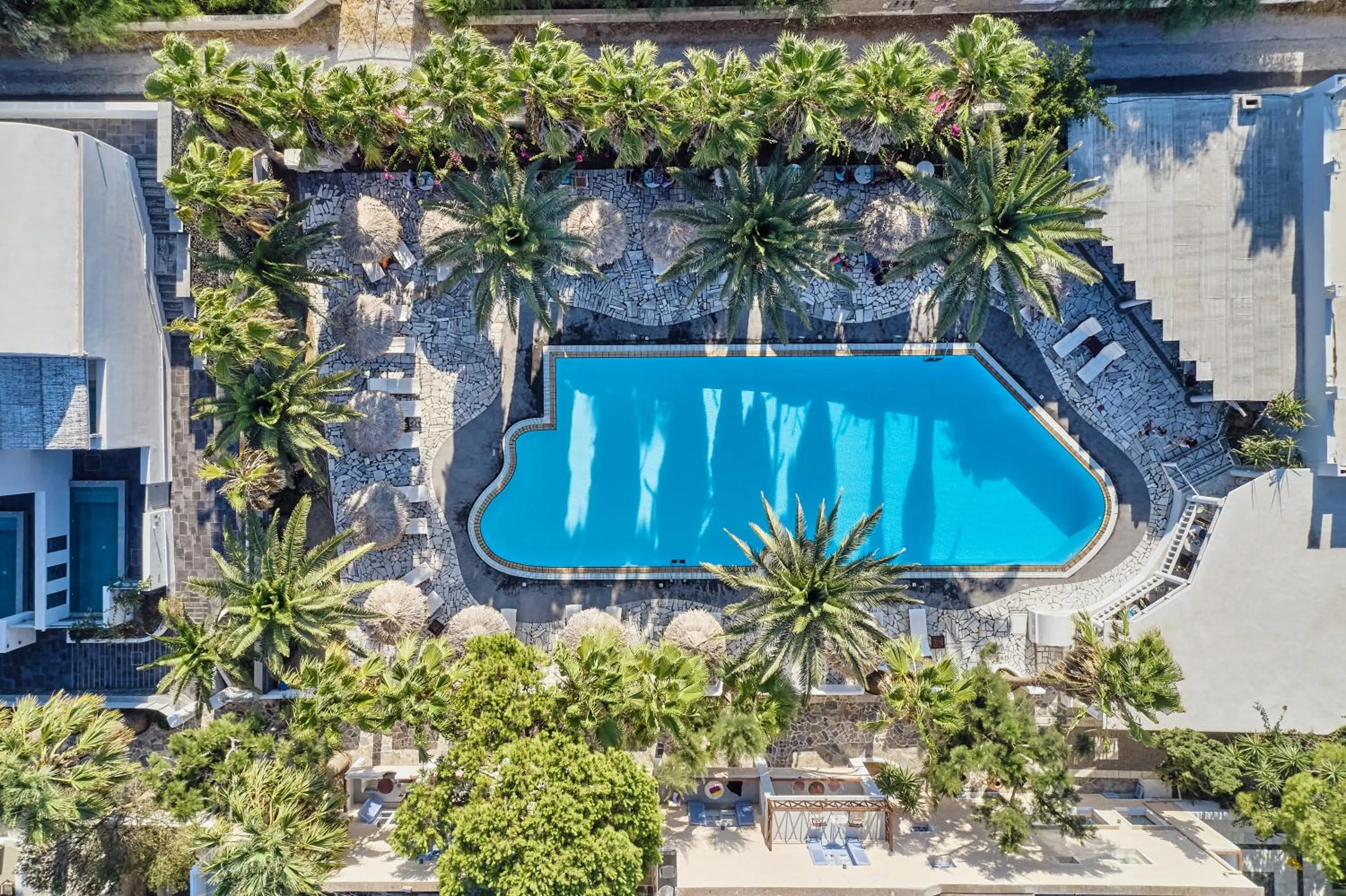 Bird's eye view in Meltemi Village Hotel