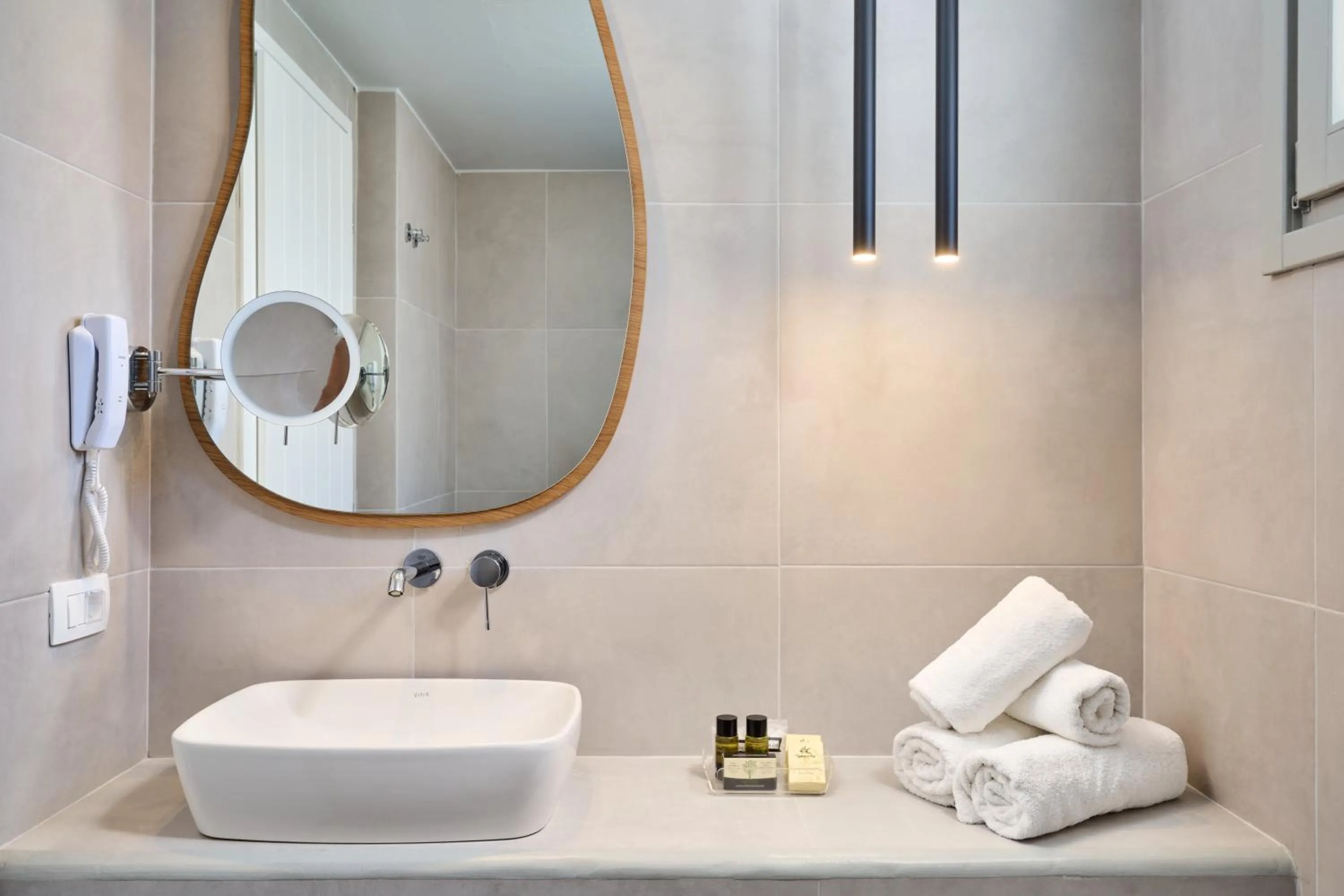 Bathroom in Meltemi Village Hotel