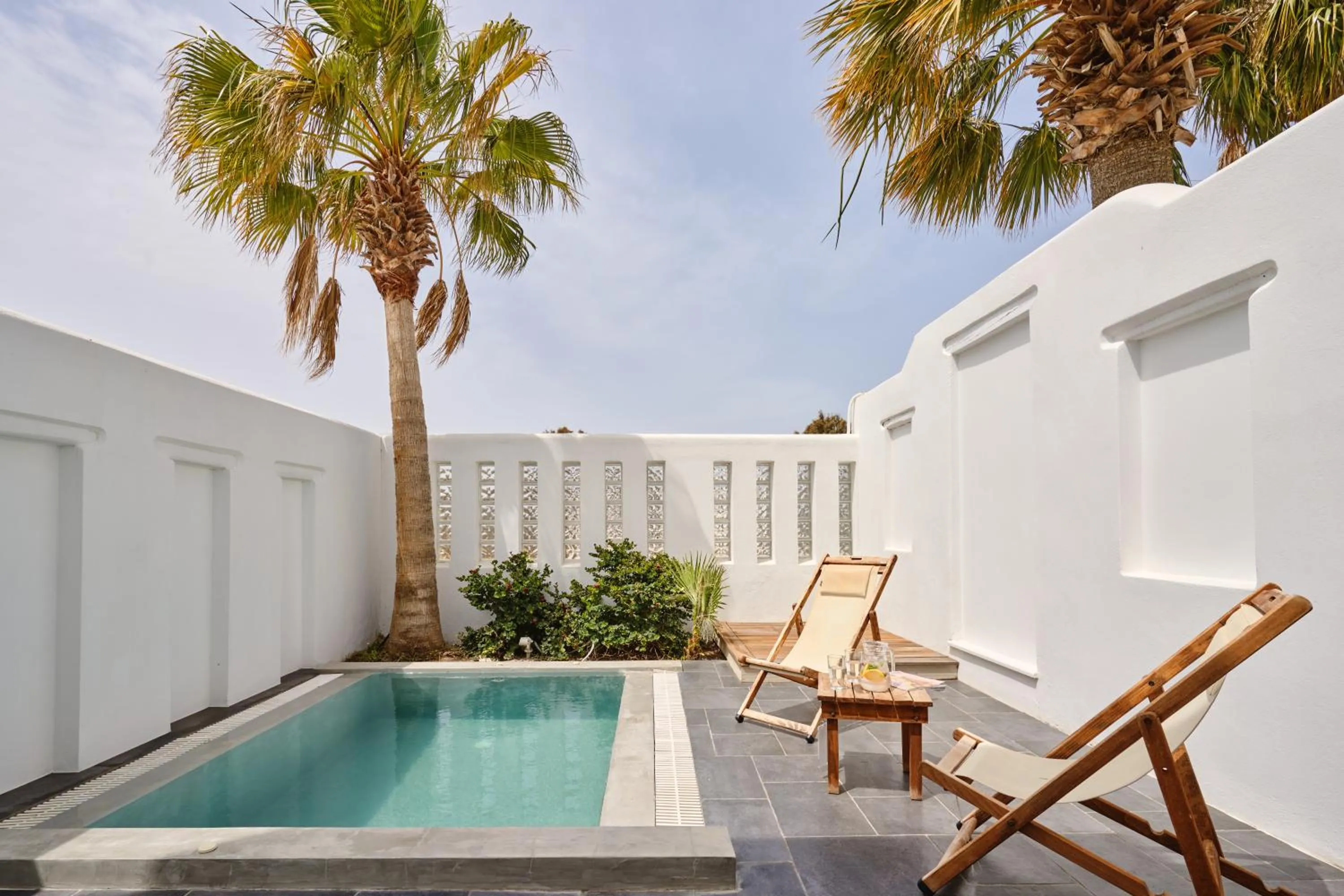 Swimming pool in Meltemi Village Hotel