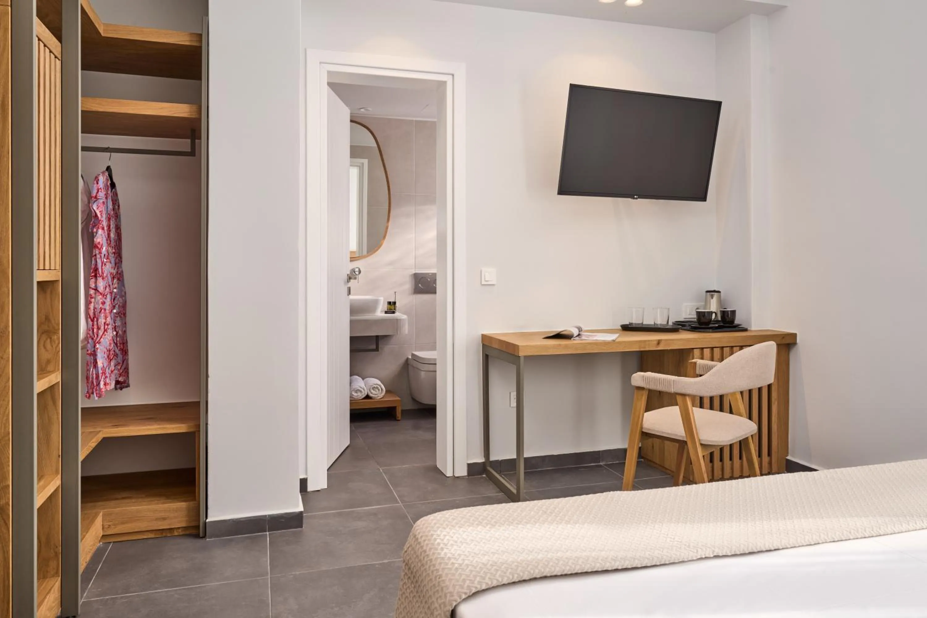 hair dresser, Bed in Meltemi Village Hotel