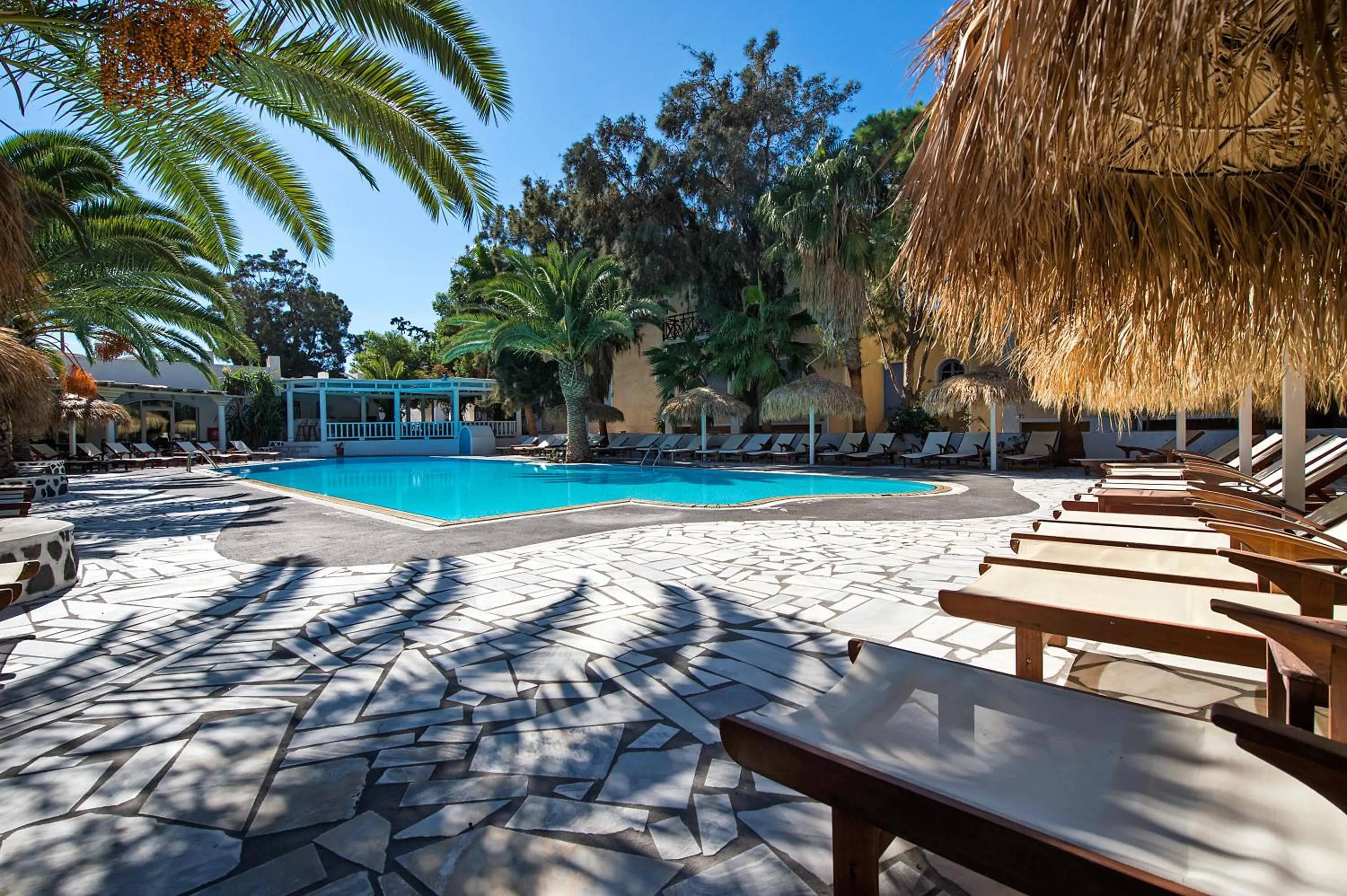 Swimming pool in Meltemi Village Hotel
