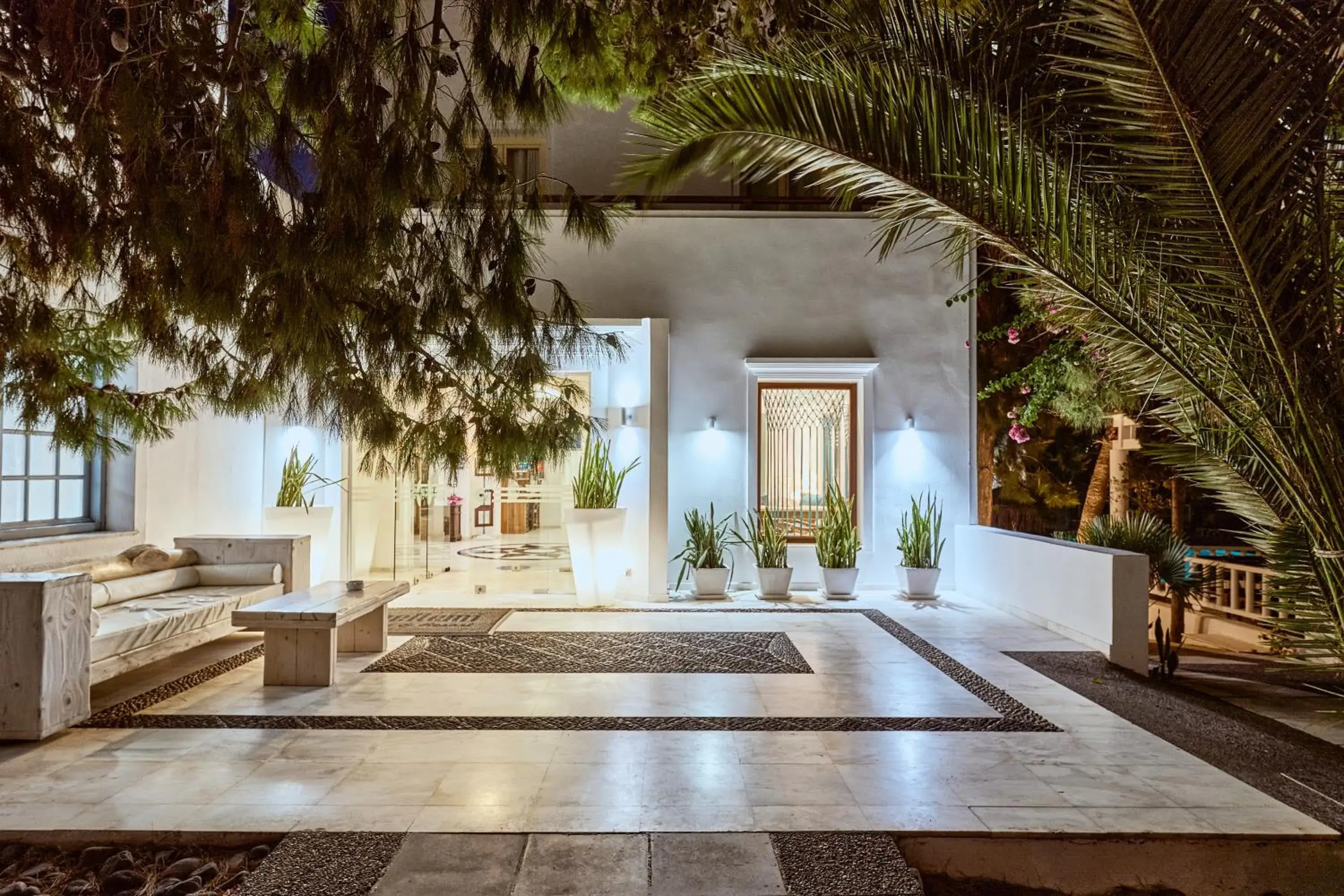 Facade/entrance in Meltemi Village Hotel Facade/entrance in Meltemi Village Hotel