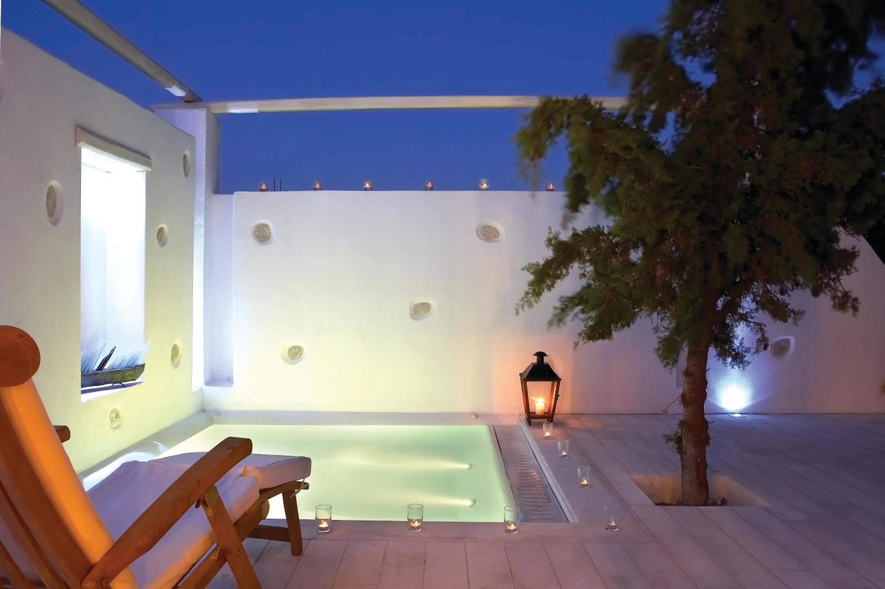 Patio in Meltemi Village Hotel