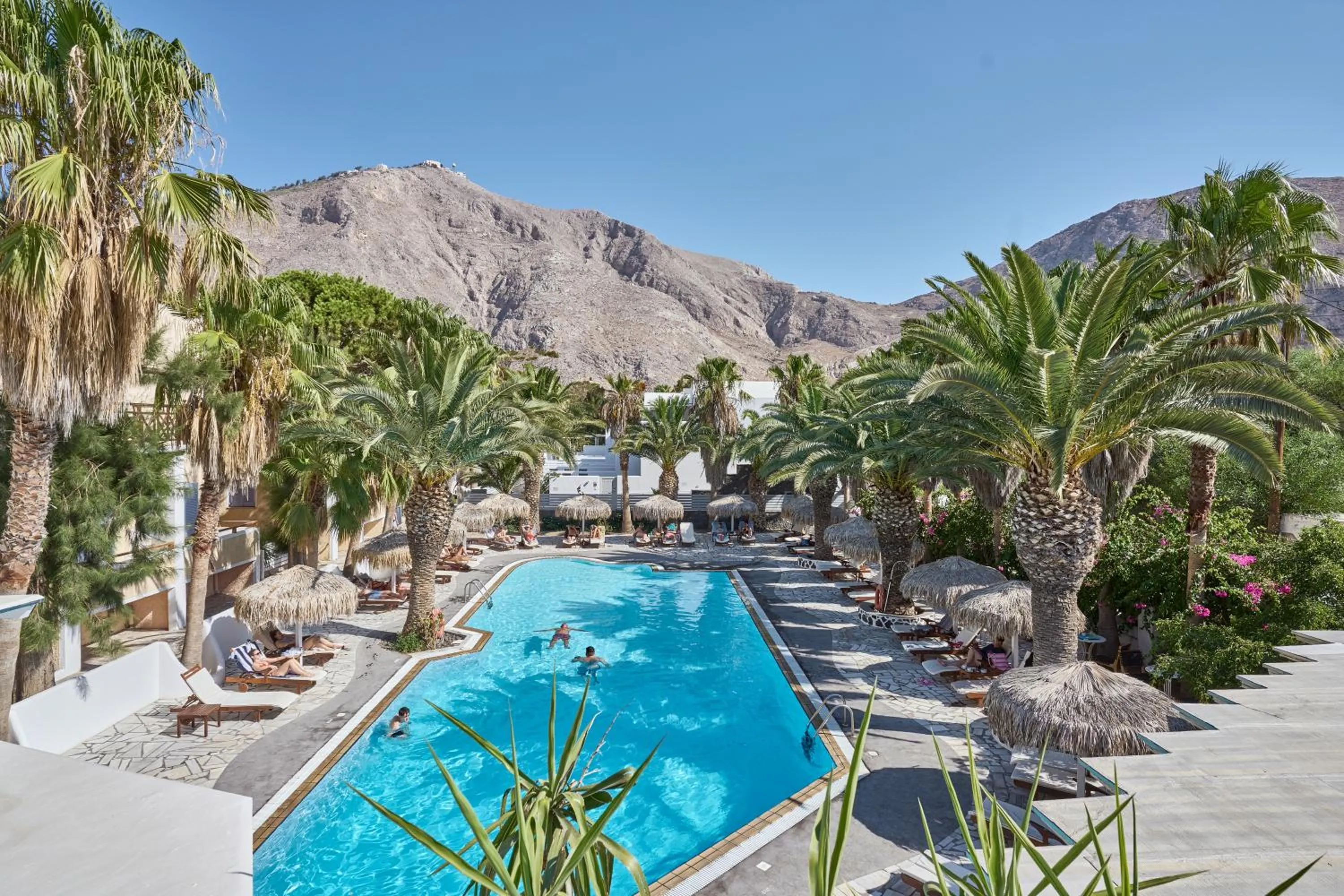 Swimming pool in Meltemi Village Hotel
