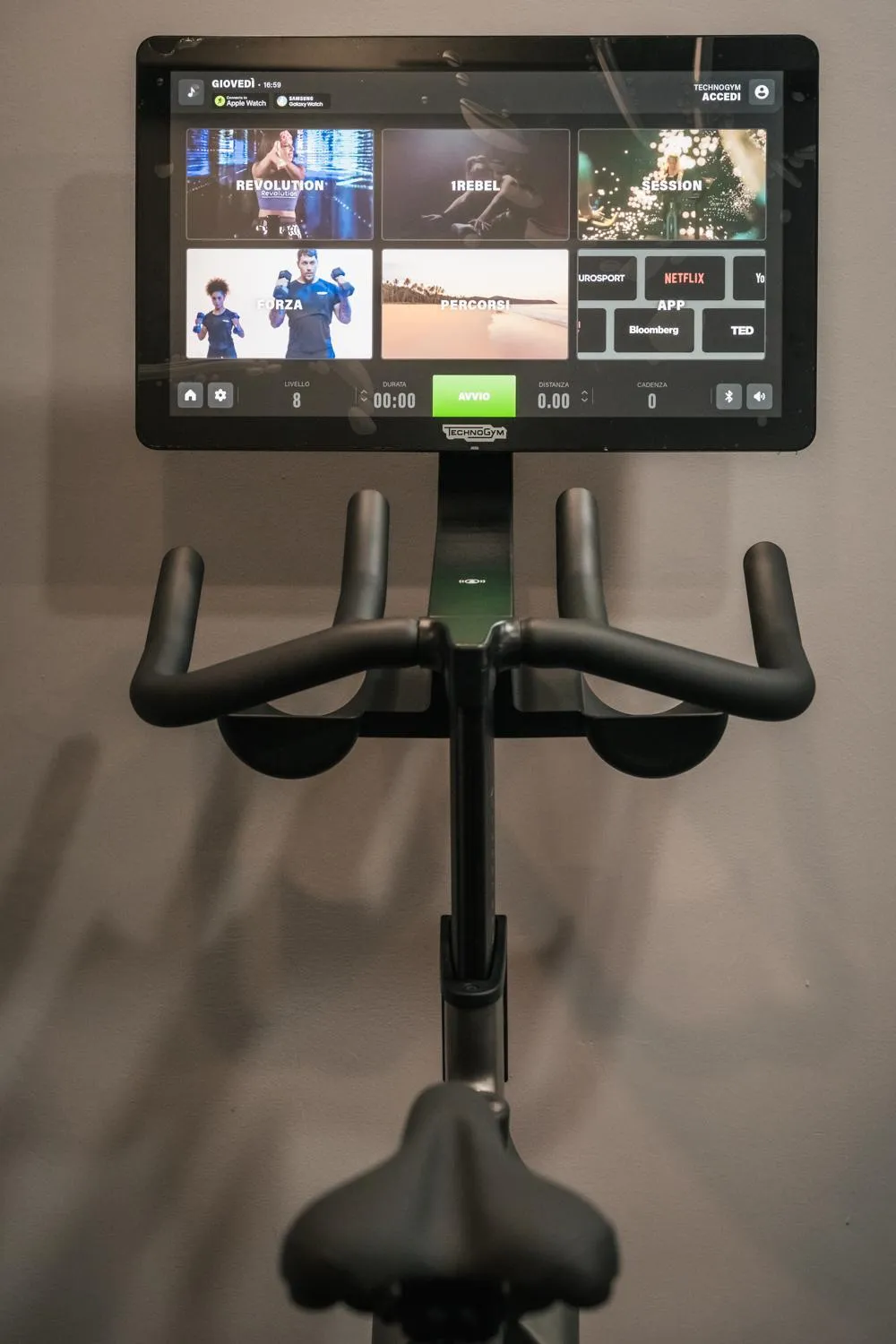 Fitness centre/facilities in Twentyone Hotel