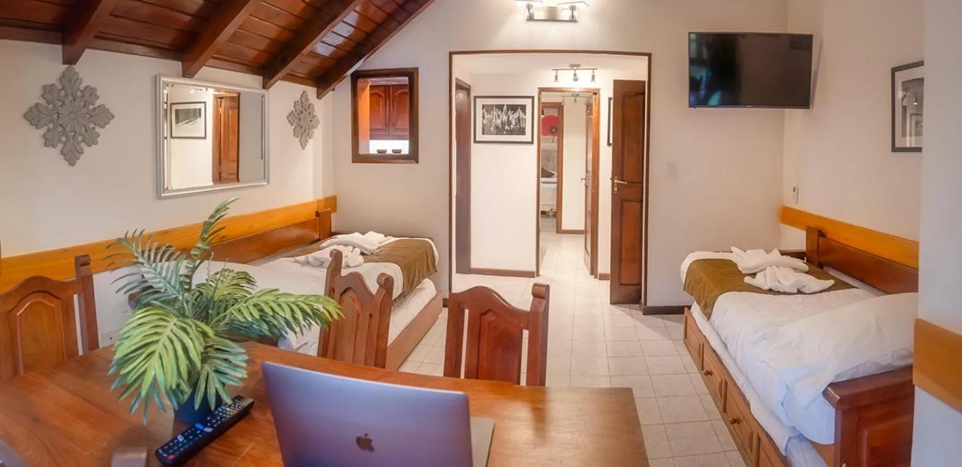 Living room, Bed in Apart & Hotel La Fontaine - by ROTUI