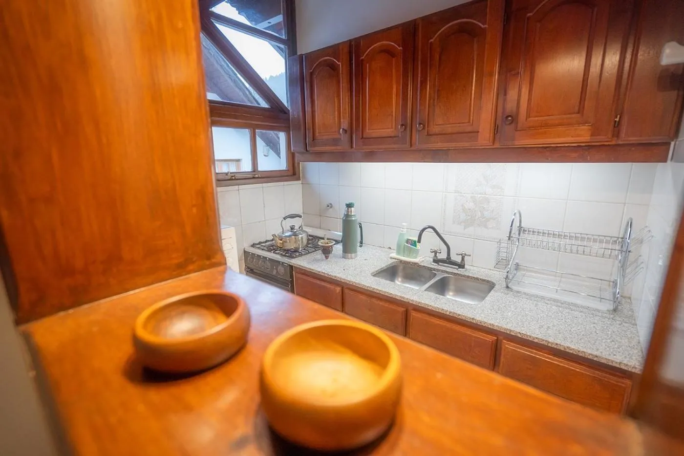 Kitchen or kitchenette in Apart & Hotel La Fontaine - by ROTUI