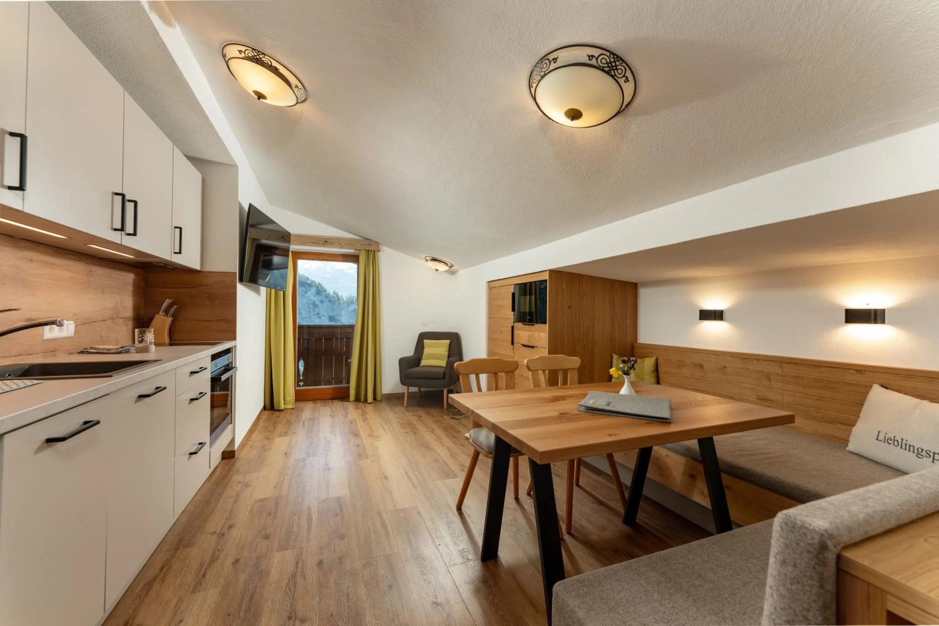 Living room in Pension Bergbauernhof Irxner