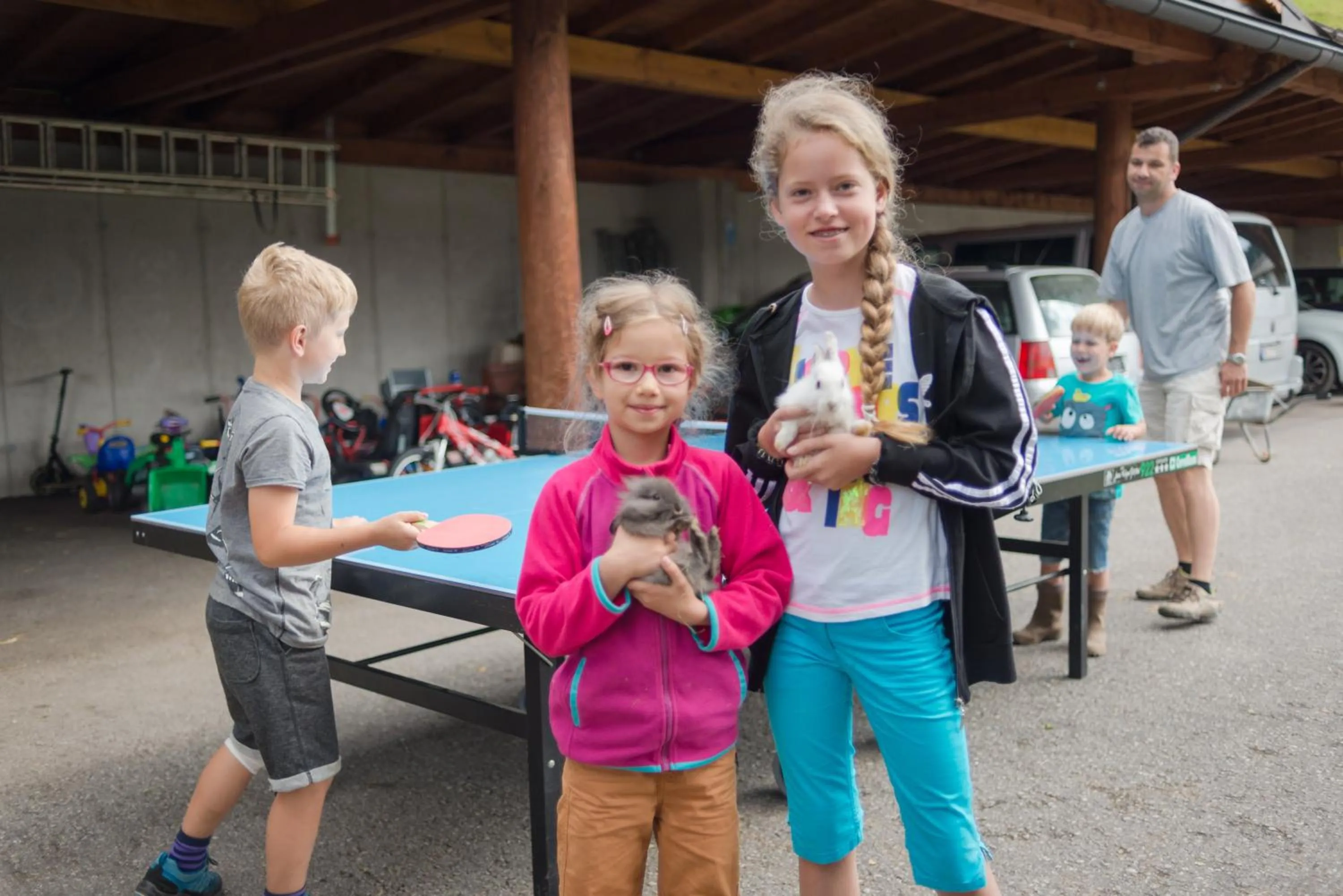 Table tennis in Pension Bergbauernhof Irxner