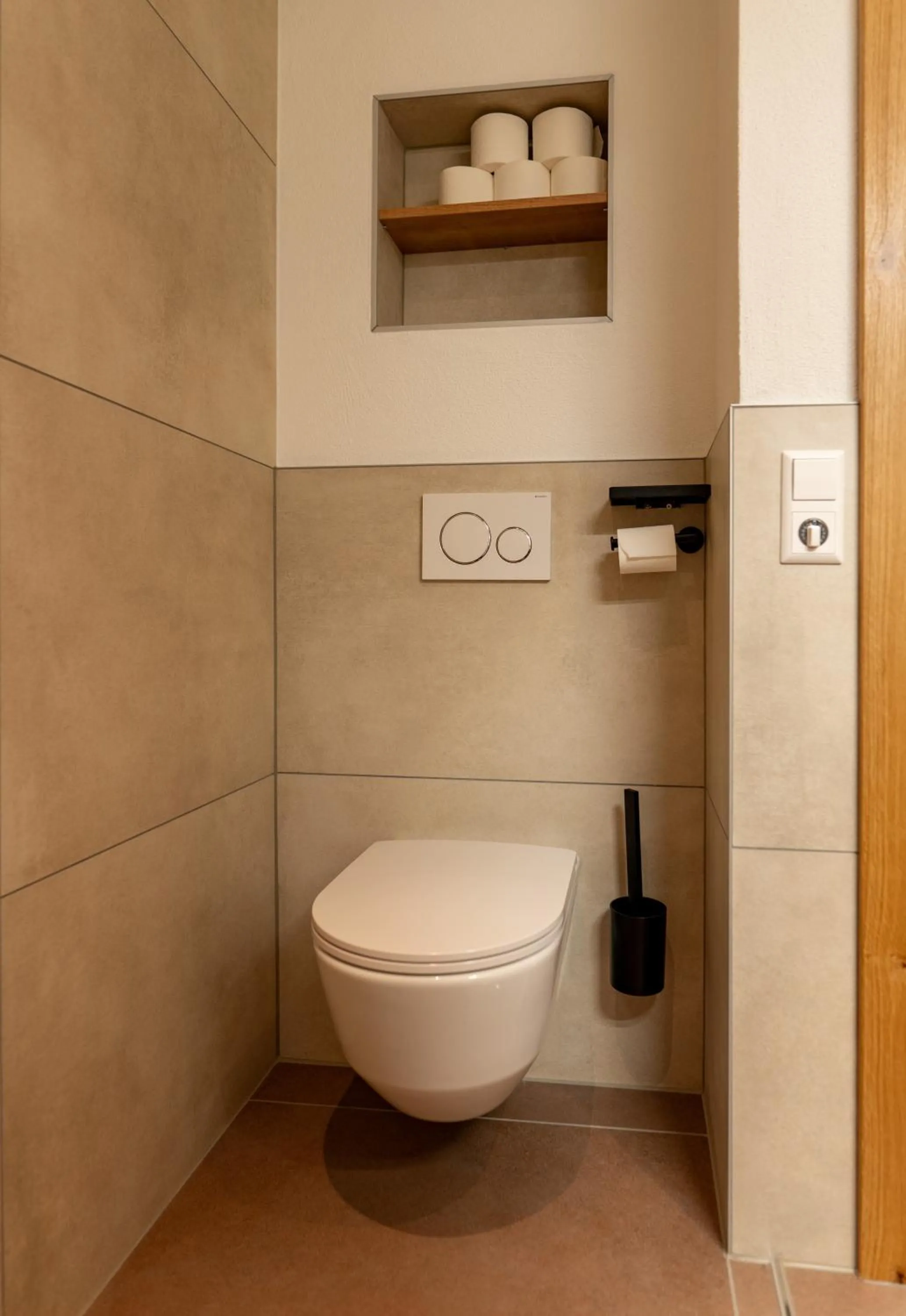 Toilet in Pension Bergbauernhof Irxner