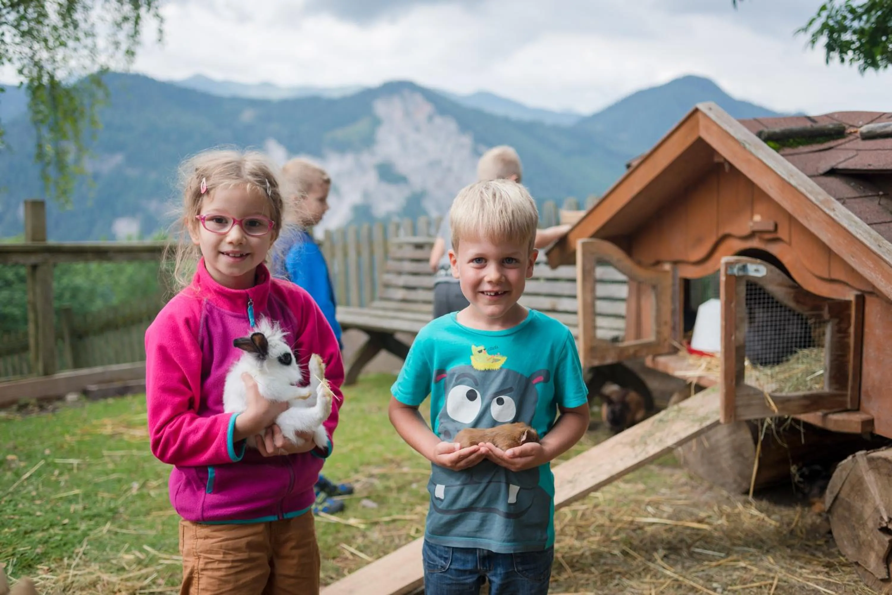 Children play ground in Pension Bergbauernhof Irxner