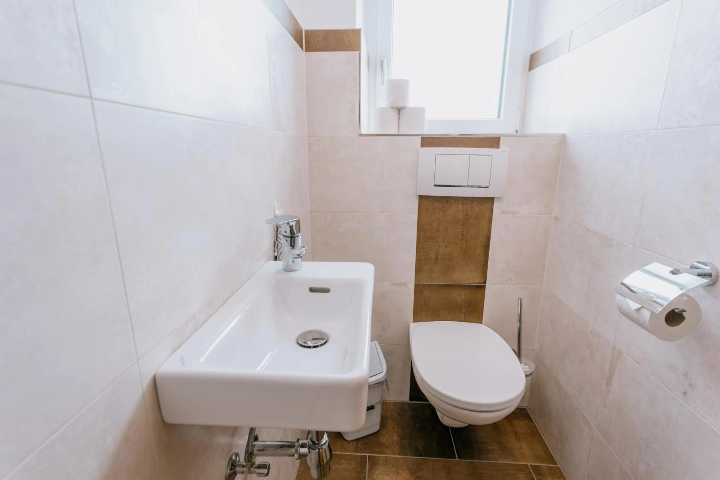 Toilet in Pension Bergbauernhof Irxner